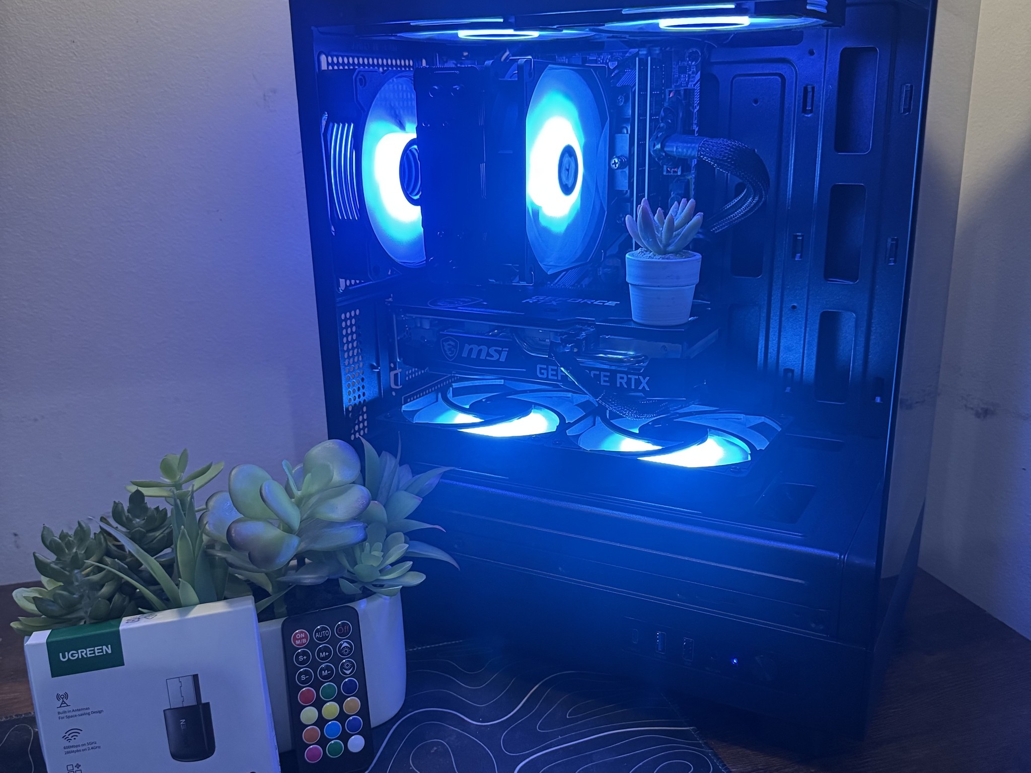 🖤 Custom "Budget Baller" Gaming PC | Intel i7 | RTX 3050 8GB | 1.5TB Total Storage! | WiFi 6 Dongle