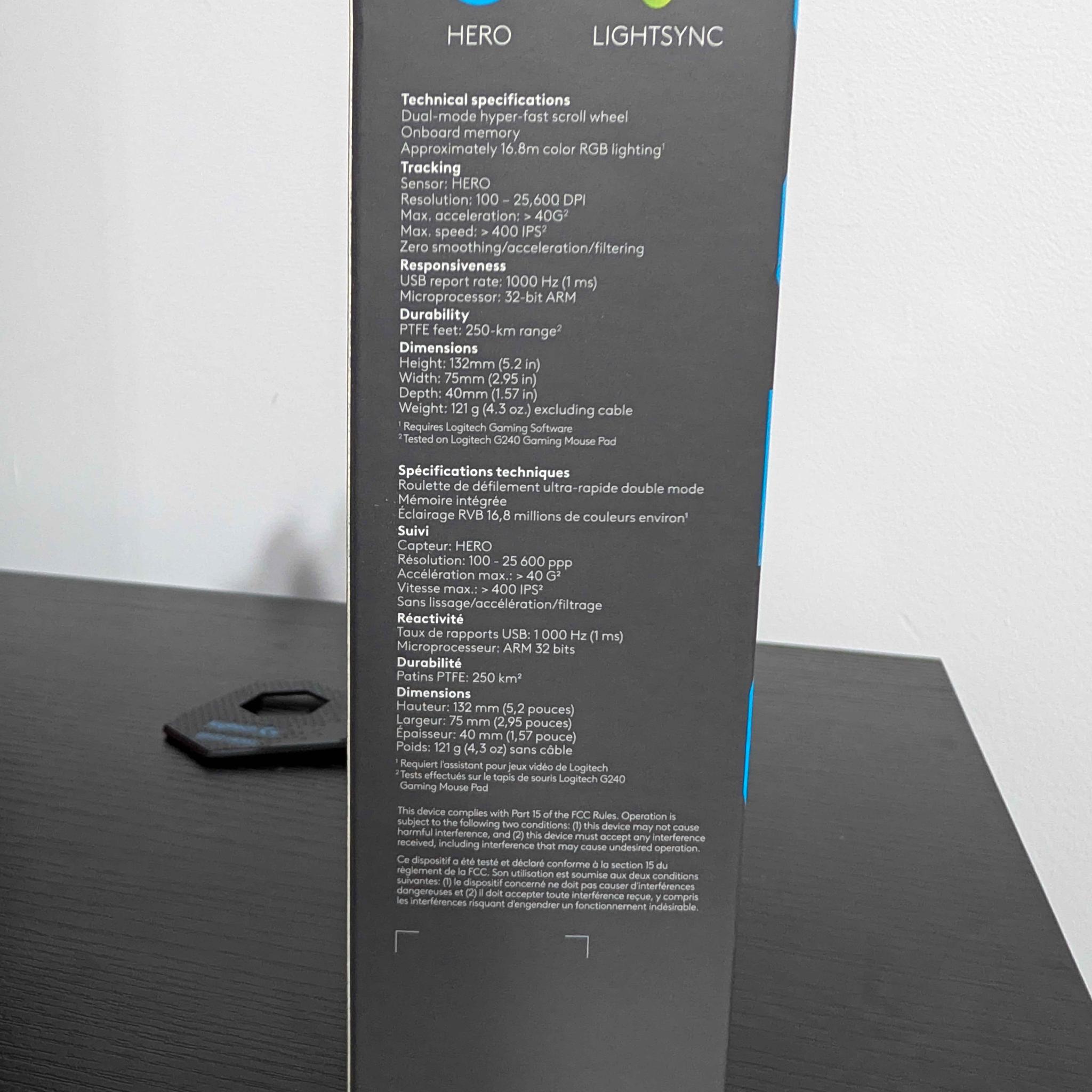 Logitech G502 Hero | Brand New, Barely Used