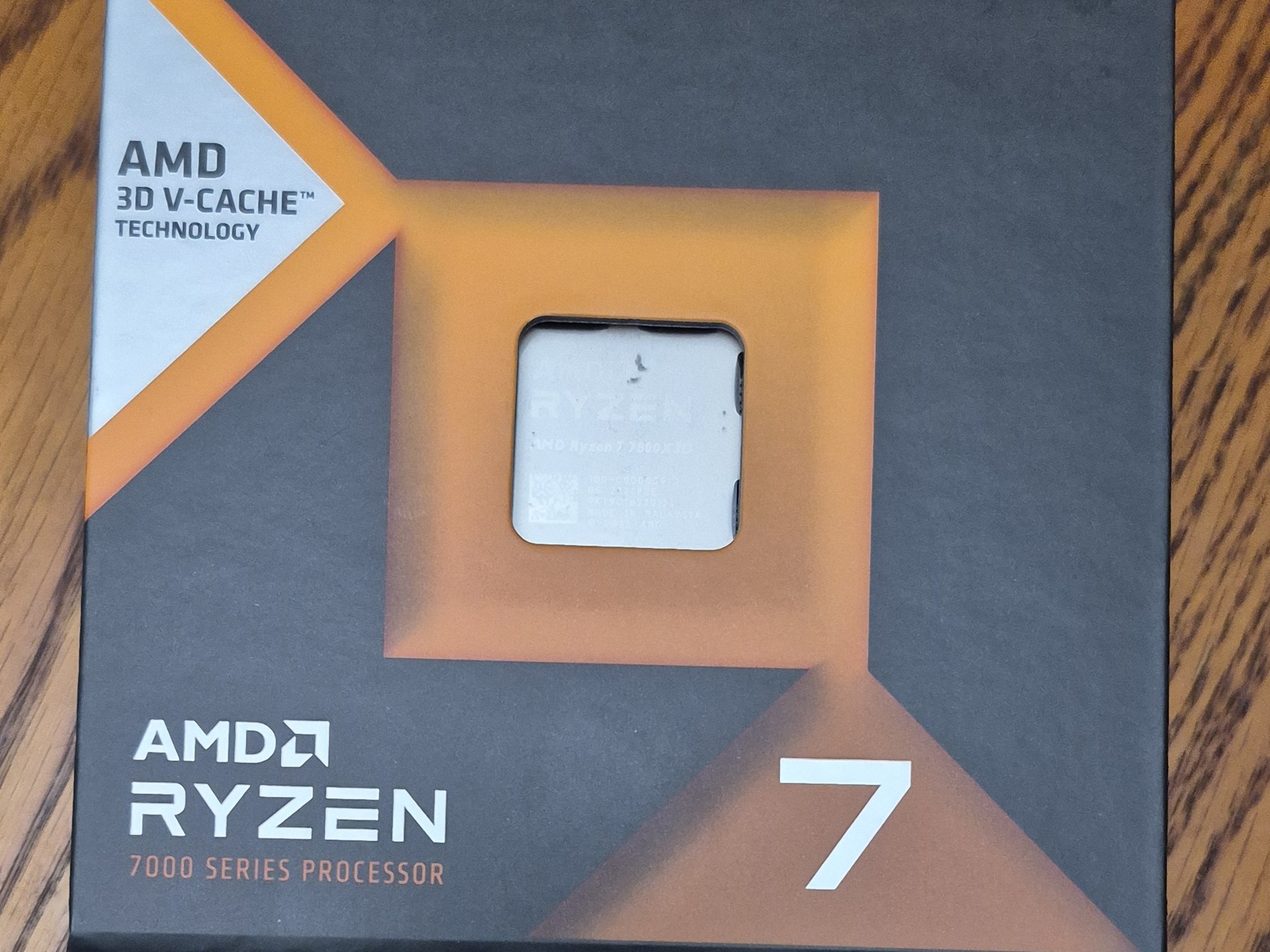 AMD Ryzen 7 7800X3D 8-Cores 4.2GHz Socket AM5 Gaming CPU Processor