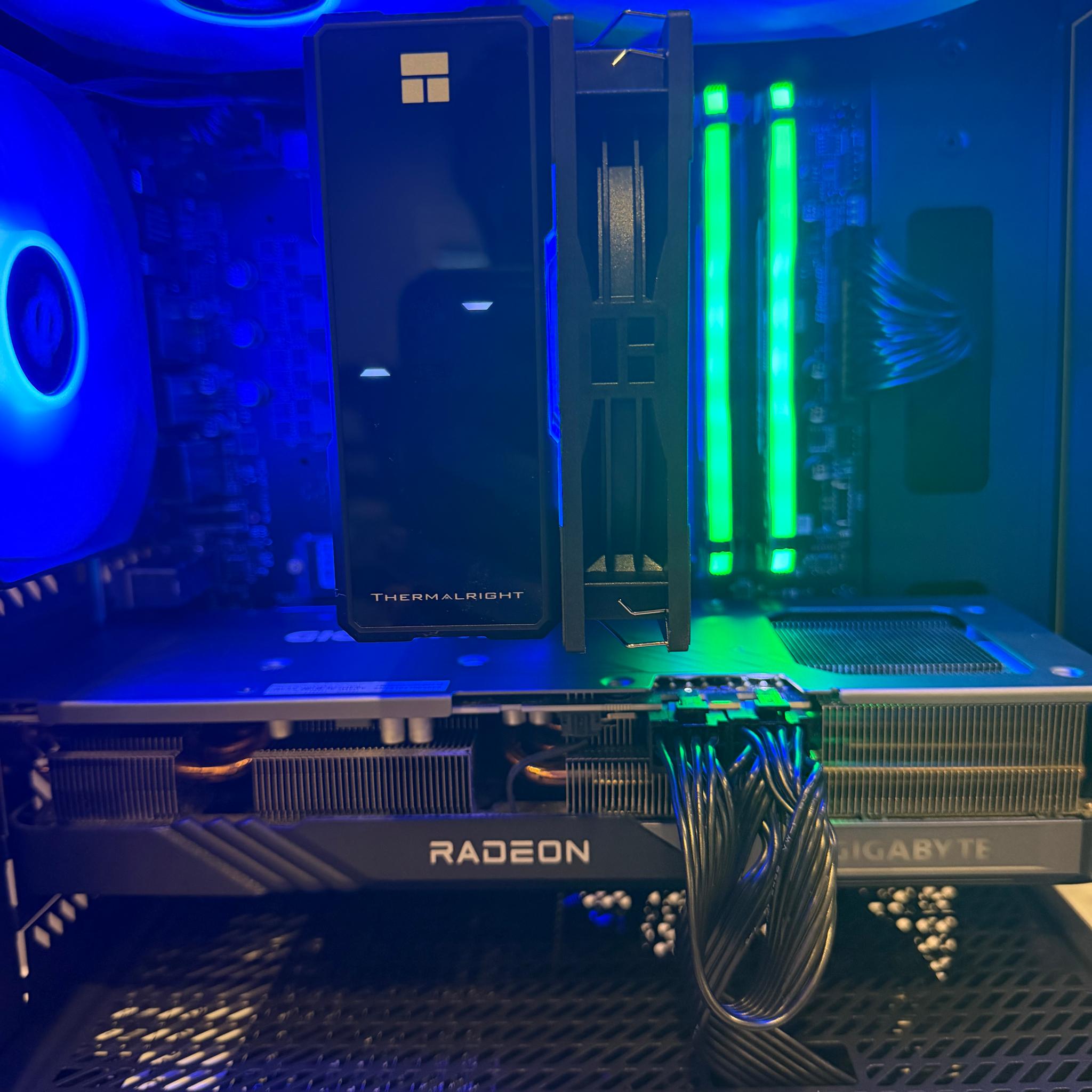 Radeon RX 7600 XT Custom Gaming PC - Ryzen 5 5500, 32GB RAM