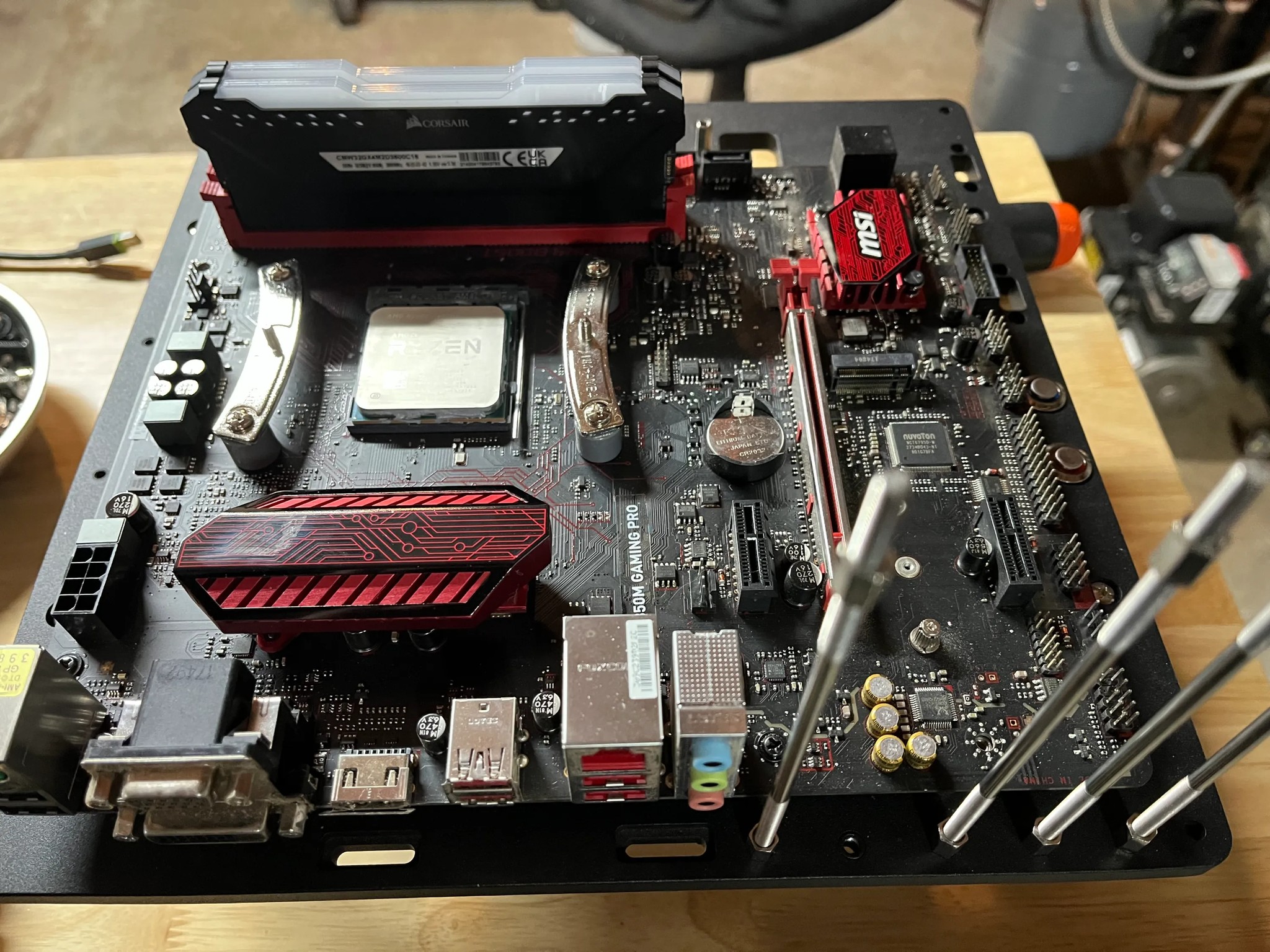 Ryzen 5800X with 32Gb of RAM, NVME, Motherboard and Noctua CPU Cooler