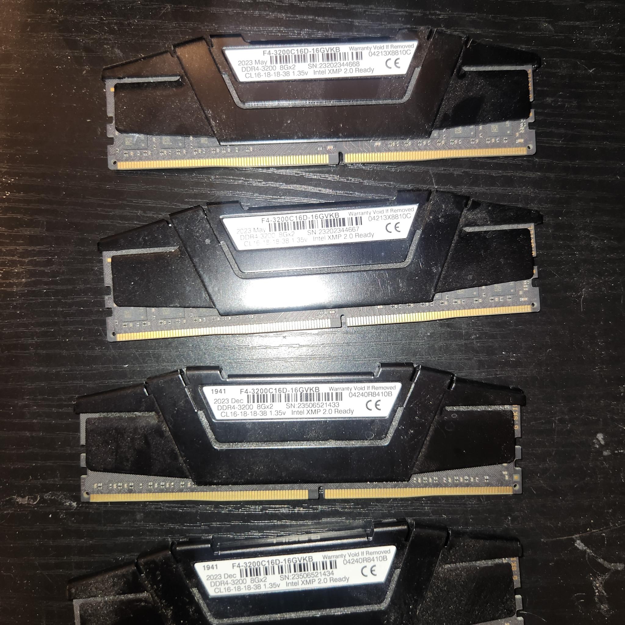 g.skill ripjawsV ddr4 ram kit 8Gx4