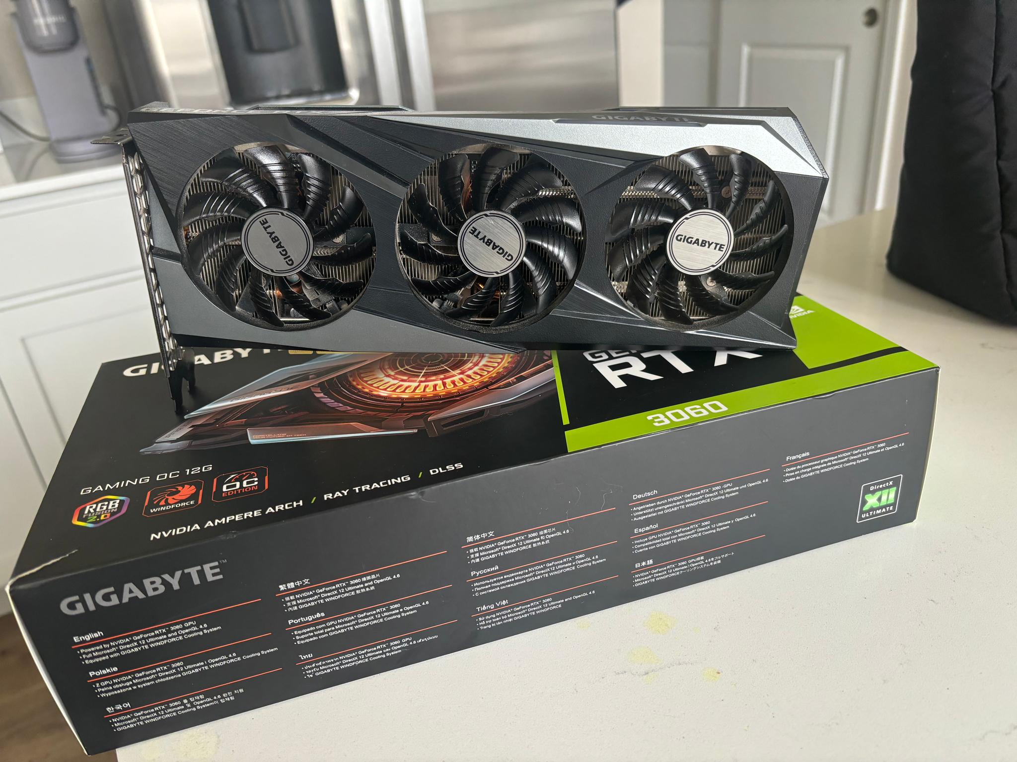 GIGABYTE RTX 3060 OC 12GB