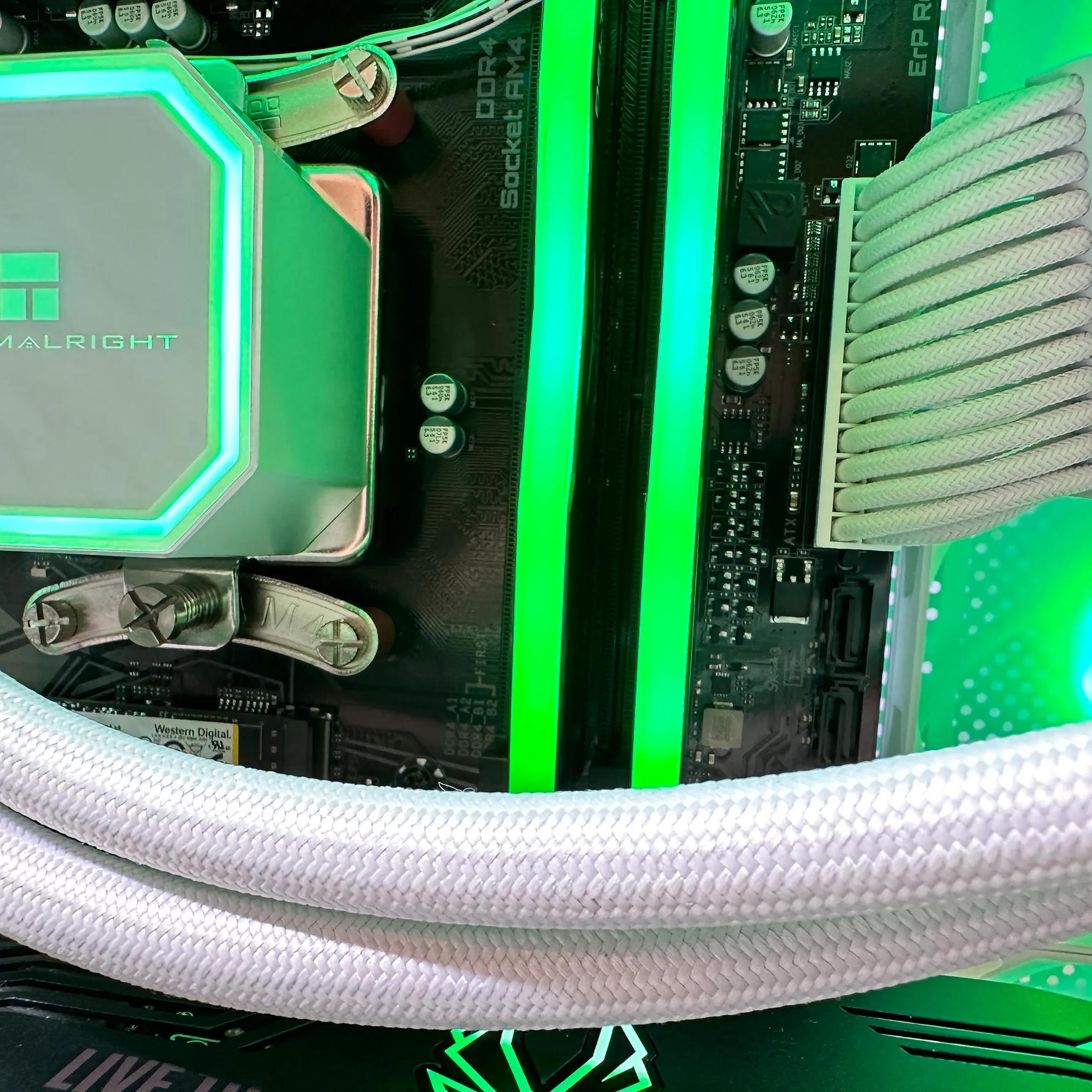 🌊Liquid Cooled Gaming PC🌊 Nvidia RTX 3080 10GB🚀AMD Ryzen 7 5800X 8-Core🚀32GB DDR4🚀1TB NVME