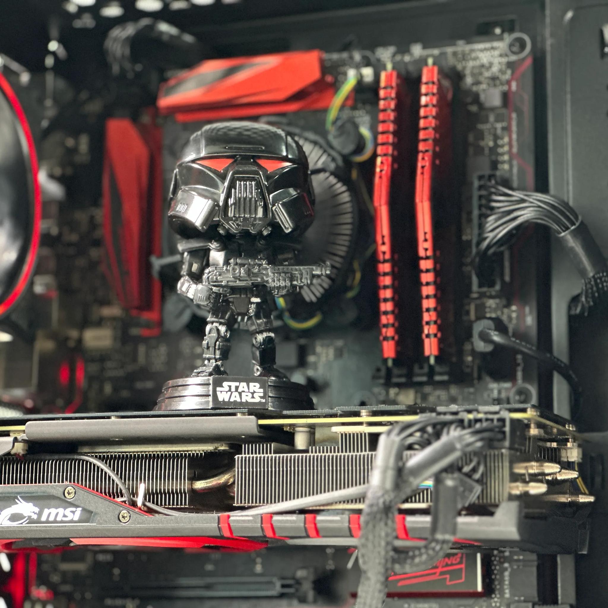 🌌🔫Dark Trooper 🌌Intel Core i5-6600K🌌AMD R9 390X 8GB GDDR5🌌16GB DDR4🌌512GB SSD