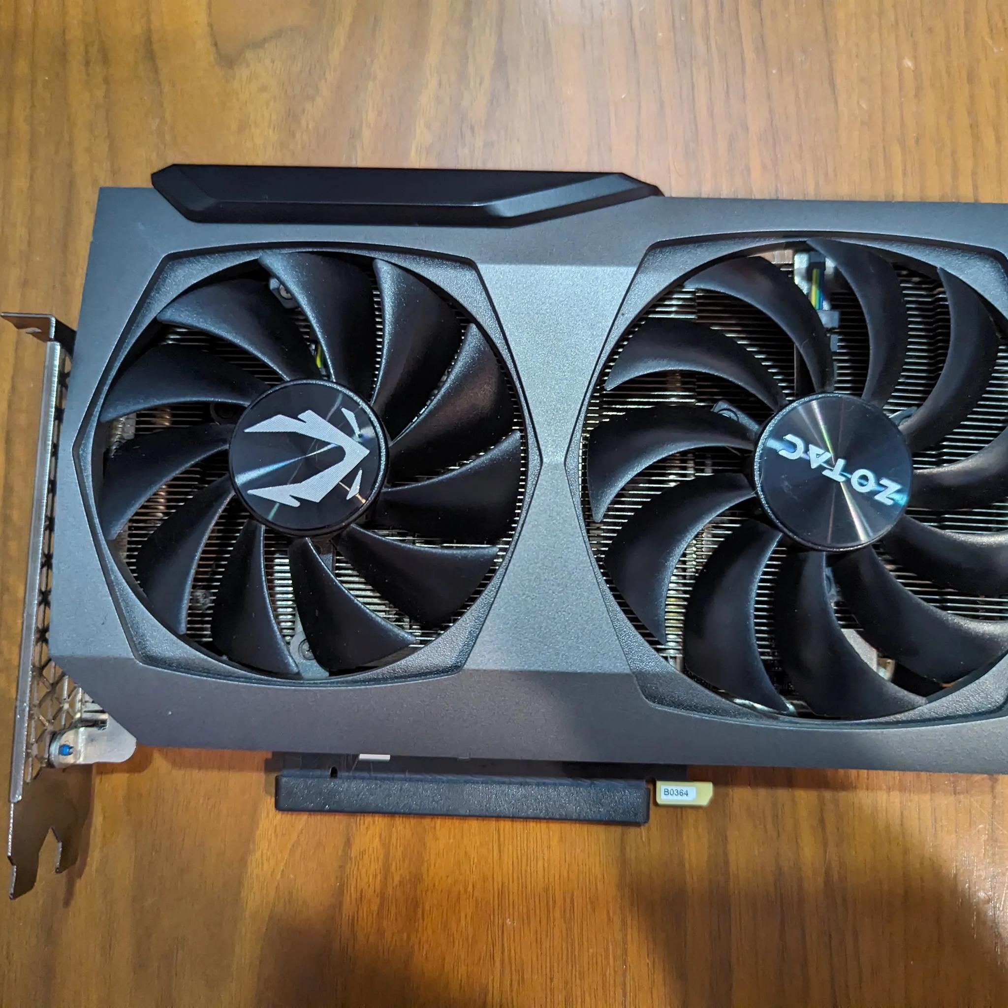 Zotac RTX 3070 Twin Edge 8GB GDDR6 - Excellent Condition, Securely Packaged