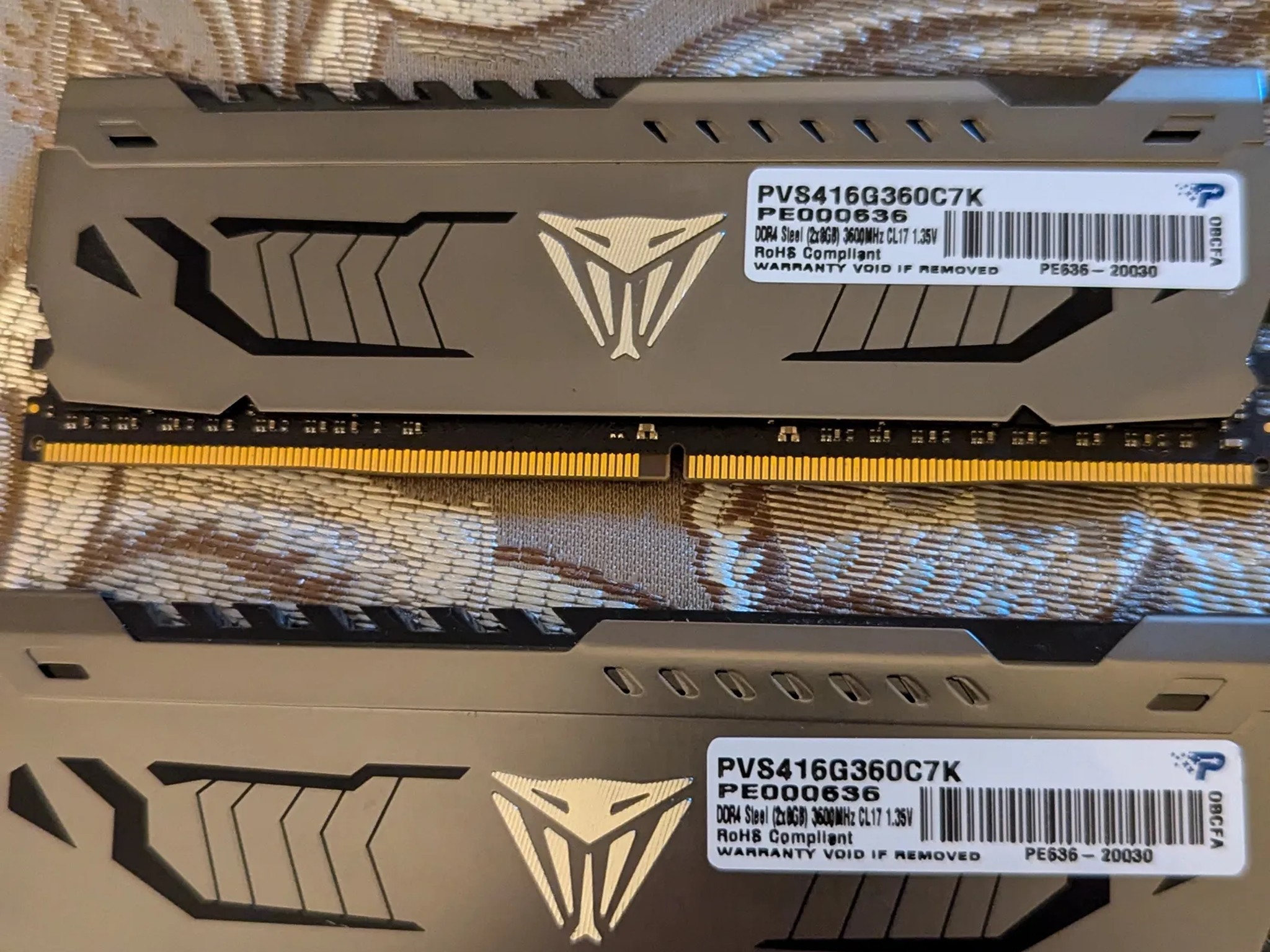 ddr4 ram 6 8 GB sticks
