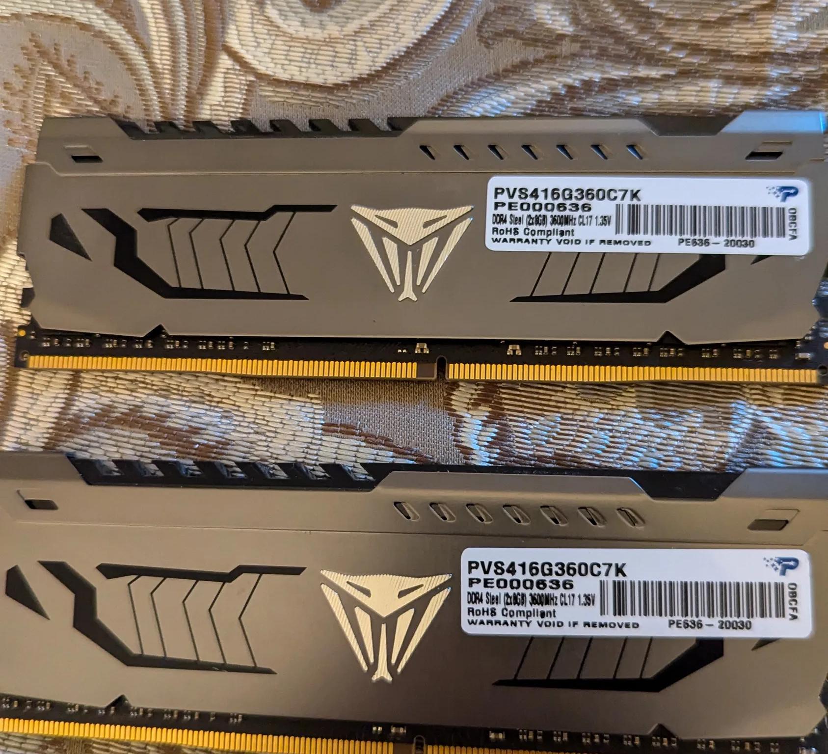 ddr4 ram 6 8 GB sticks