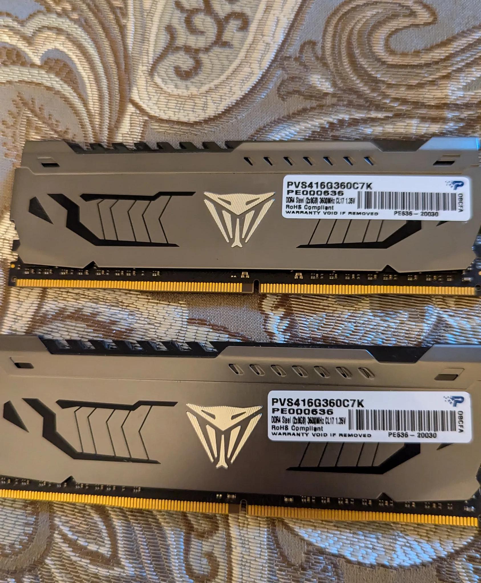 ddr4 ram 6 8 GB sticks