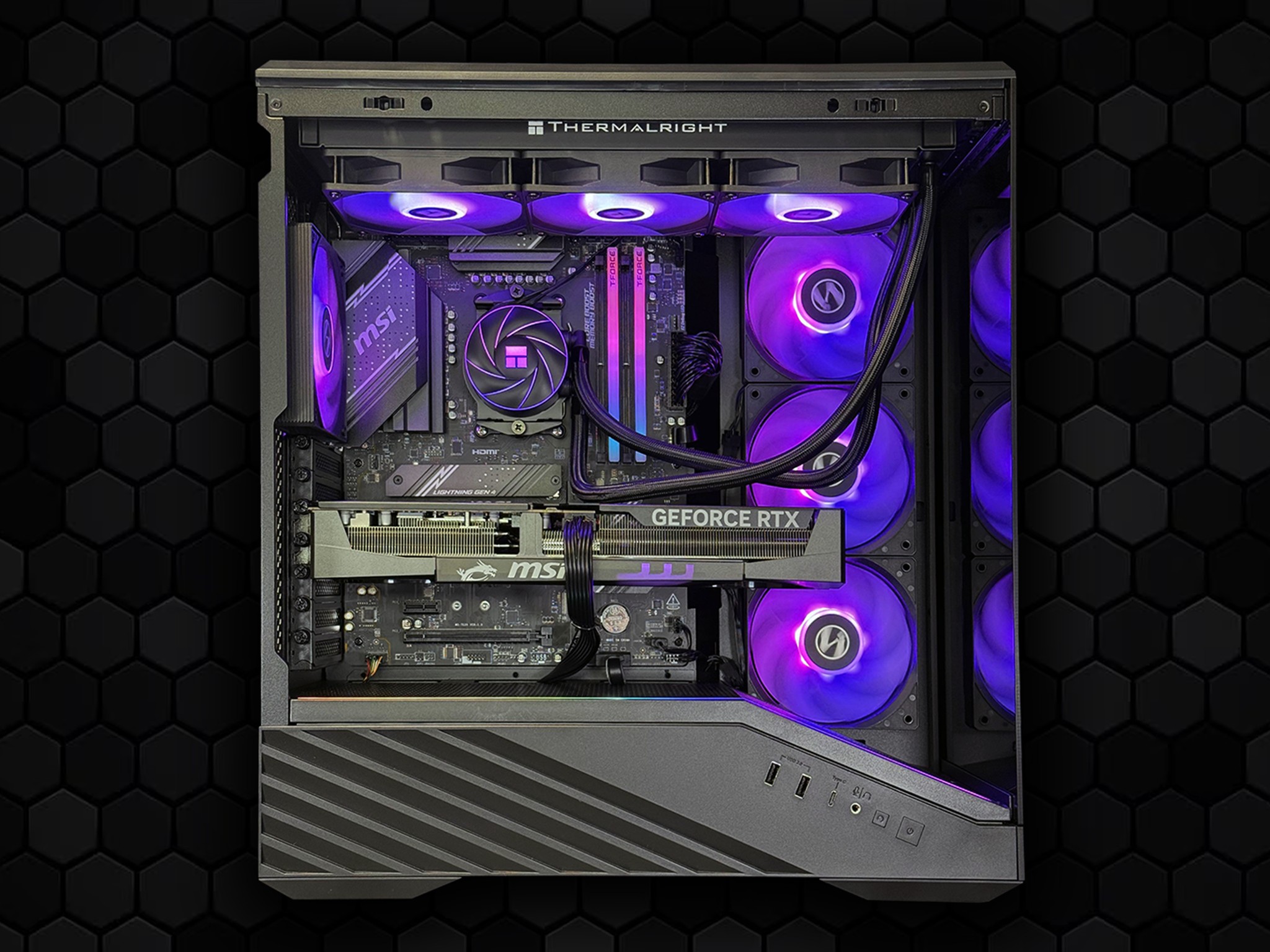 Ryzen 7 9800X3D | RTX 5070 Ti 16GB | 32GB DDR5 (6000 MT/s) | 2TB SSD | 850W Gold PSU | AI Vector