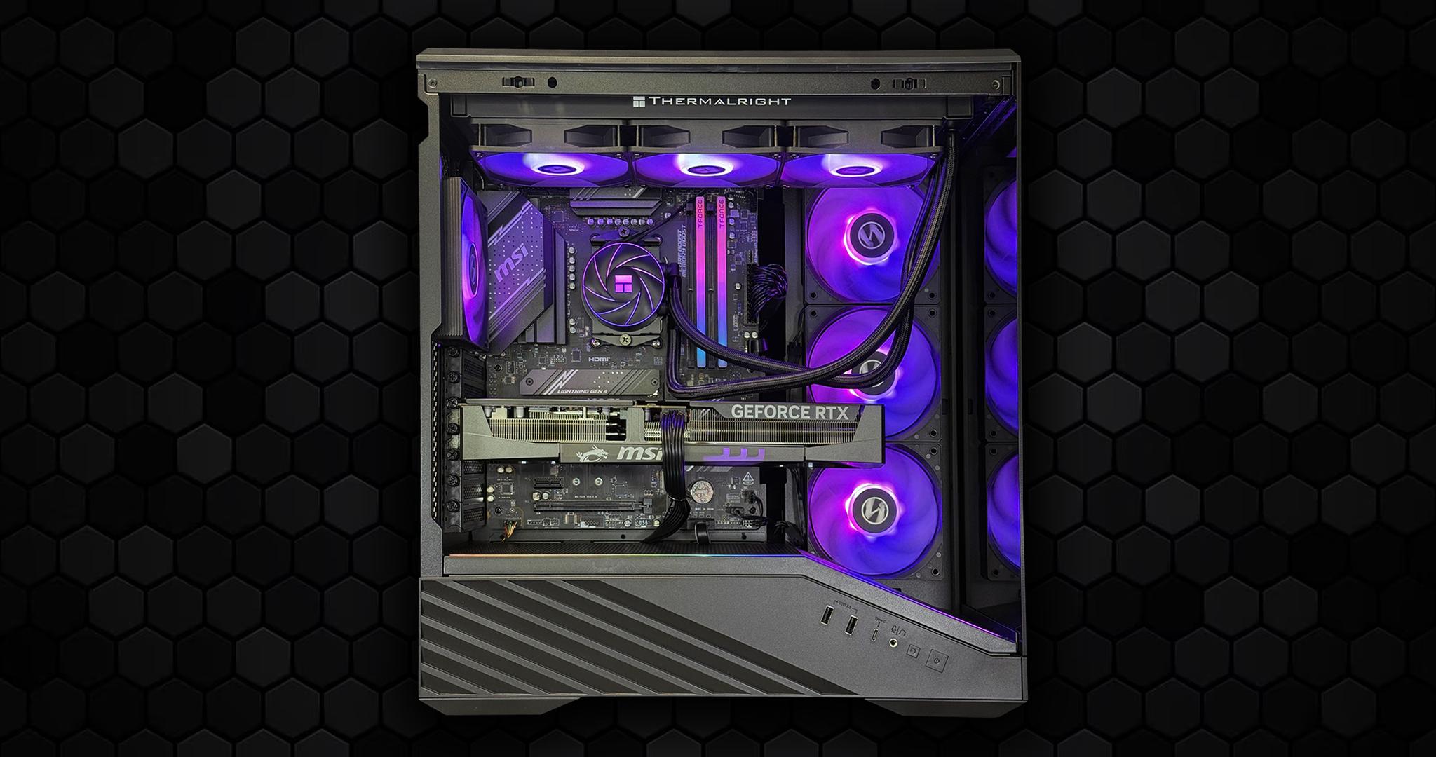 Ryzen 7 9800X3D | RTX 5070 Ti 16GB | 32GB DDR5 (6000 MT/s) | 2TB SSD | 850W Gold PSU | AI Vector