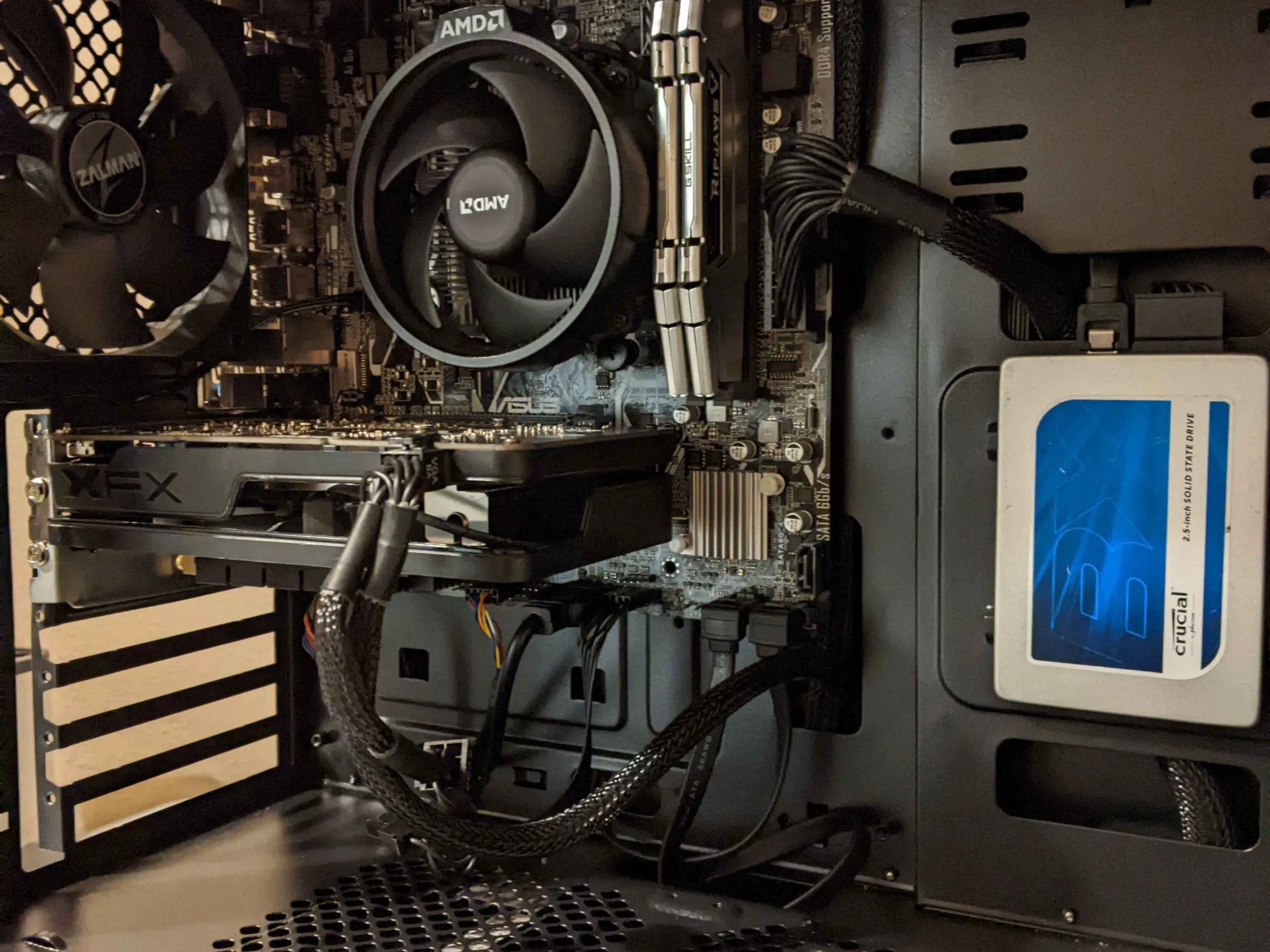 Basic + Budget E-Sports Computer | R5 1600, 16GB RAM, R7 360, 120GB + 500GB