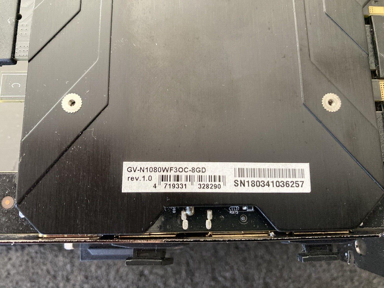 Gigabyte GTX 1080 Windforce 8gb