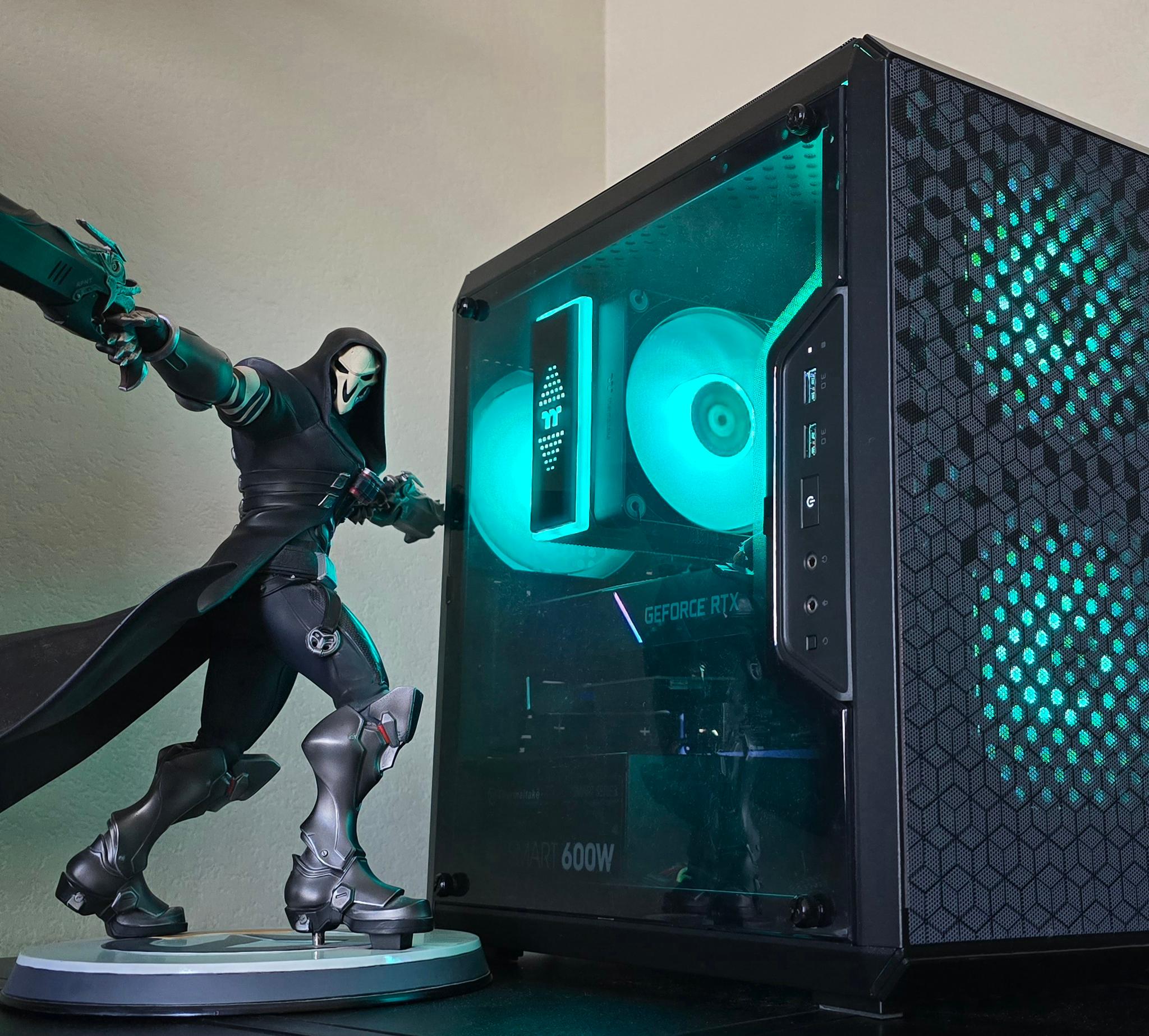 Custom Gaming PC, "Jade Phantom" - Ryzen 7 3800X @ 4.5 GHZ | Asus RTX 2070