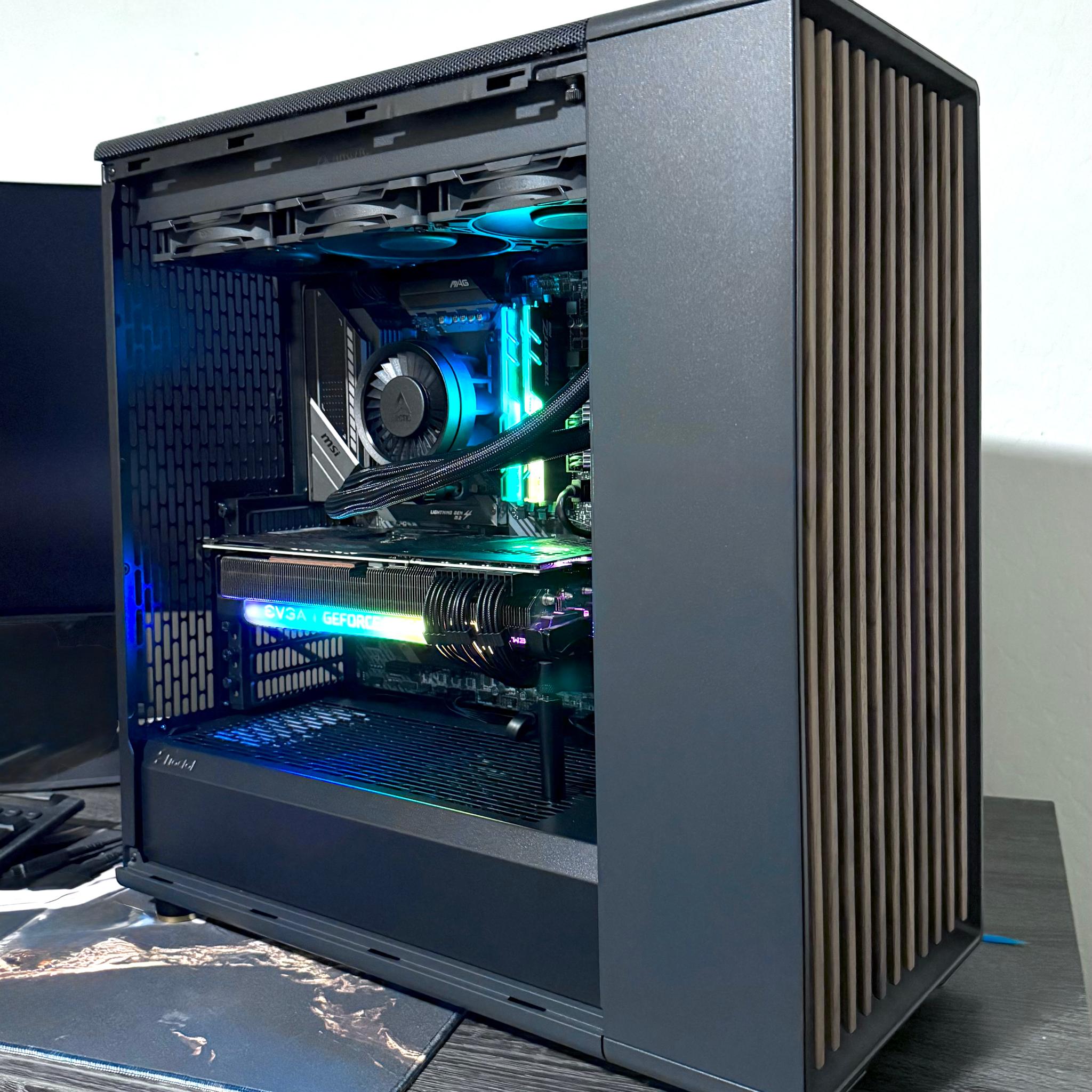 Minimalist Style Mid-Range Gaming PC