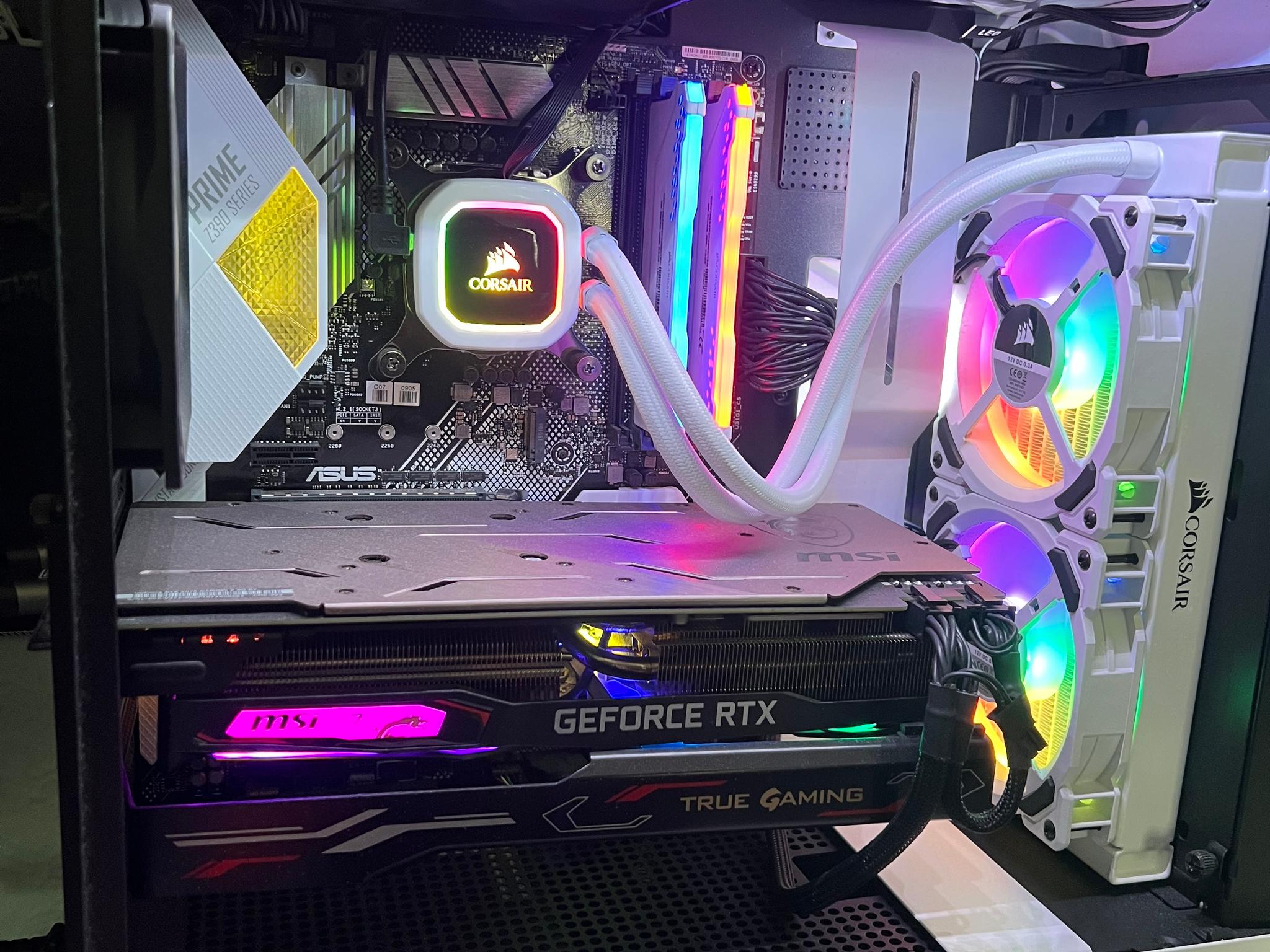 自作PC（Core i7-9700K+RTX2060SUPER） CyberPowerPC Gaming Desktop Intel Core i7 9700K 16GB Memory NVIDIA