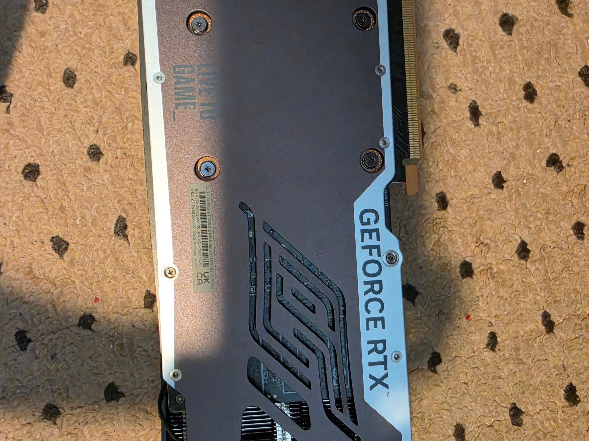 Zotac NVIDIA GeForce RTX 4080 SUPER AMP RGB Overclocked 16GB GDDR6X-Used, in good condition