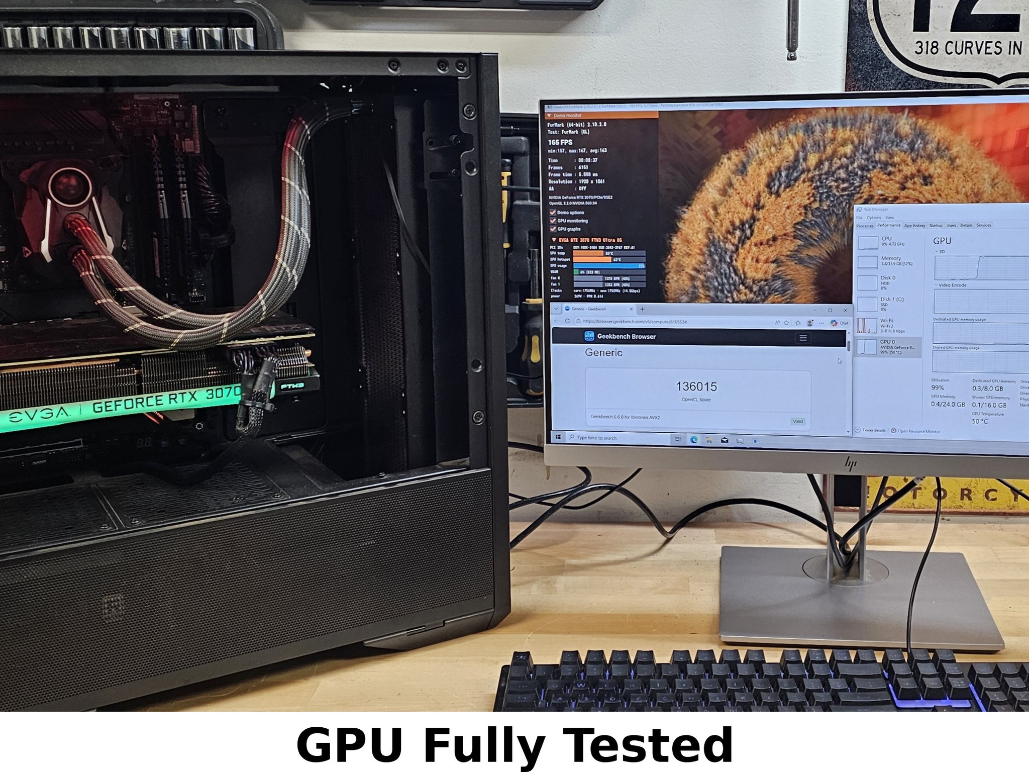 RTX 3070 EVGA FTW3 Ultra Gaming 8GB
