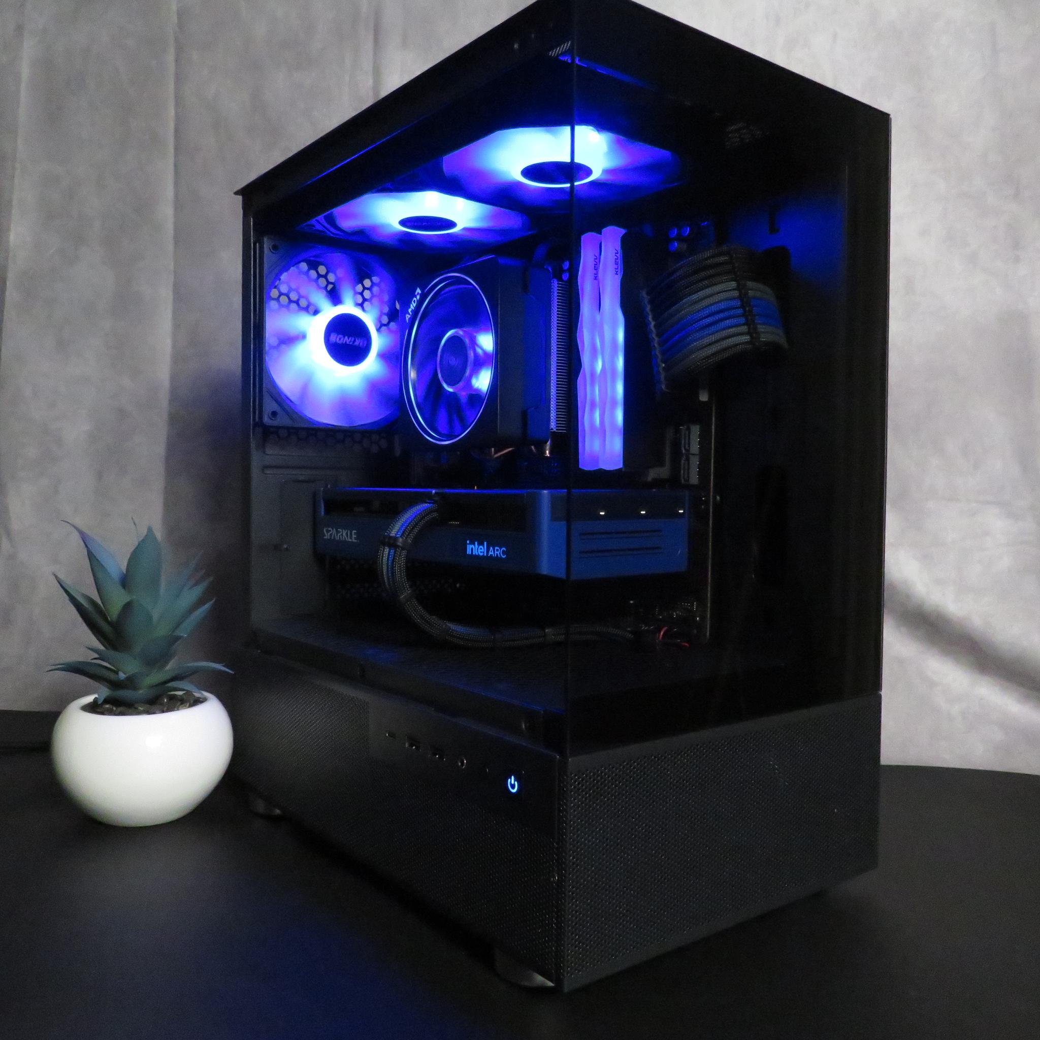 Intel Arc Gaming: Ryzen 5 3600X + Sparkle Arc B570 + 16 GB DDR4 + 1 TB NVME