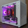 ⭐NEW⭐ M-ATX White Streaming/Gaming PC