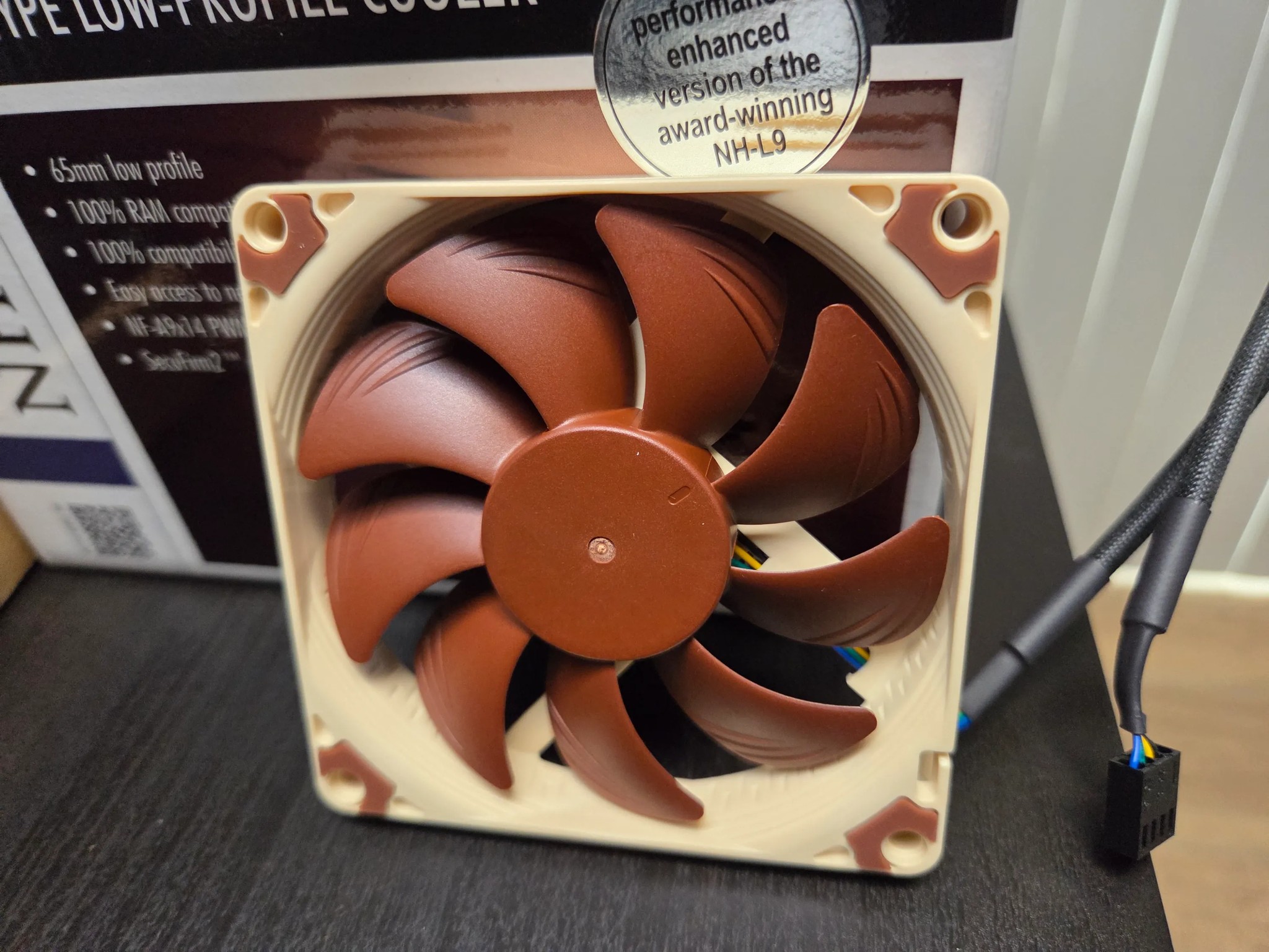 For Sale: Noctua NH-L9x65, Premium Low-Profile CPU Cooler (65mm, Brown)