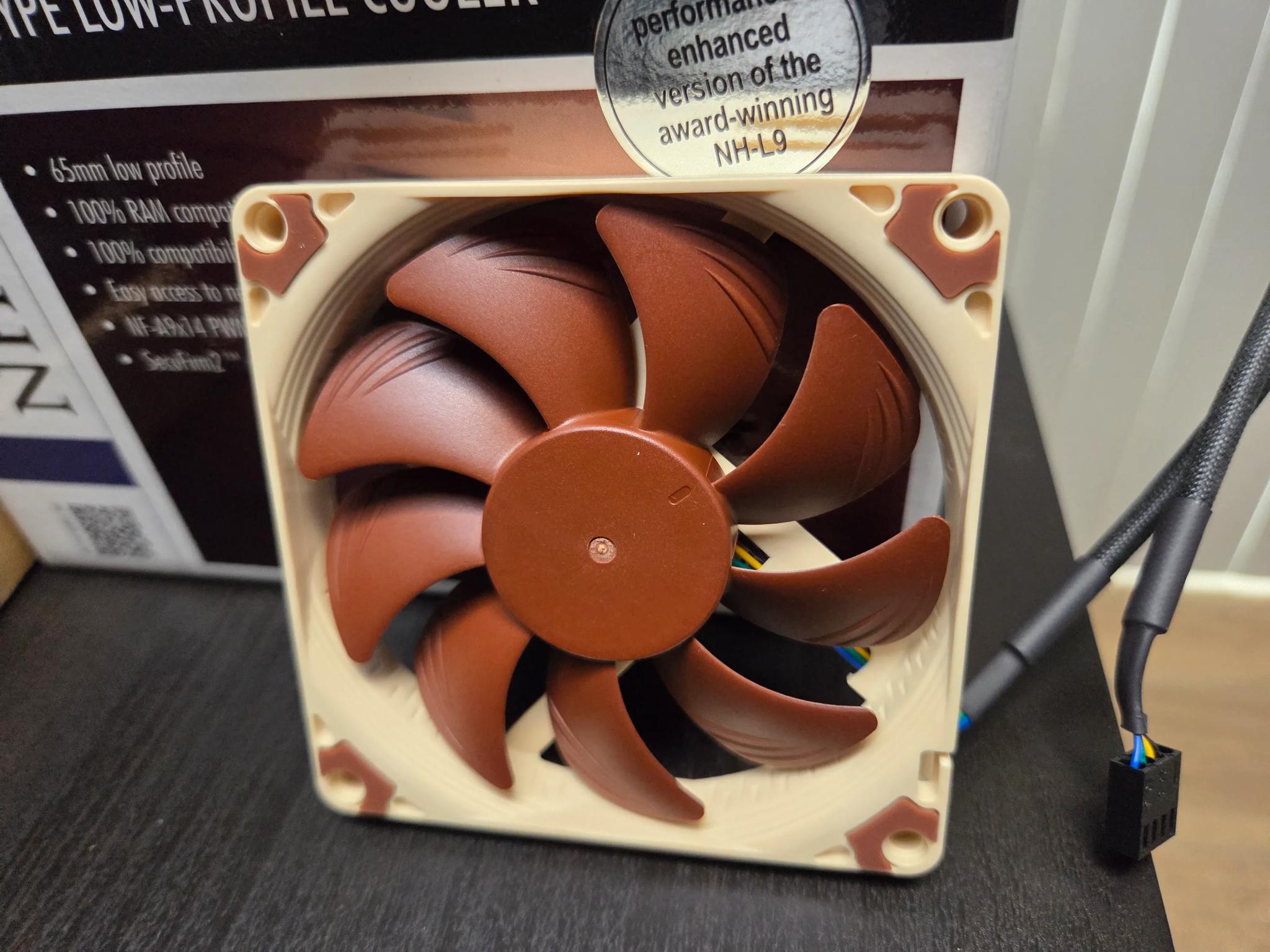 For Sale: Noctua NH-L9x65, Premium Low-Profile CPU Cooler (65mm, Brown)