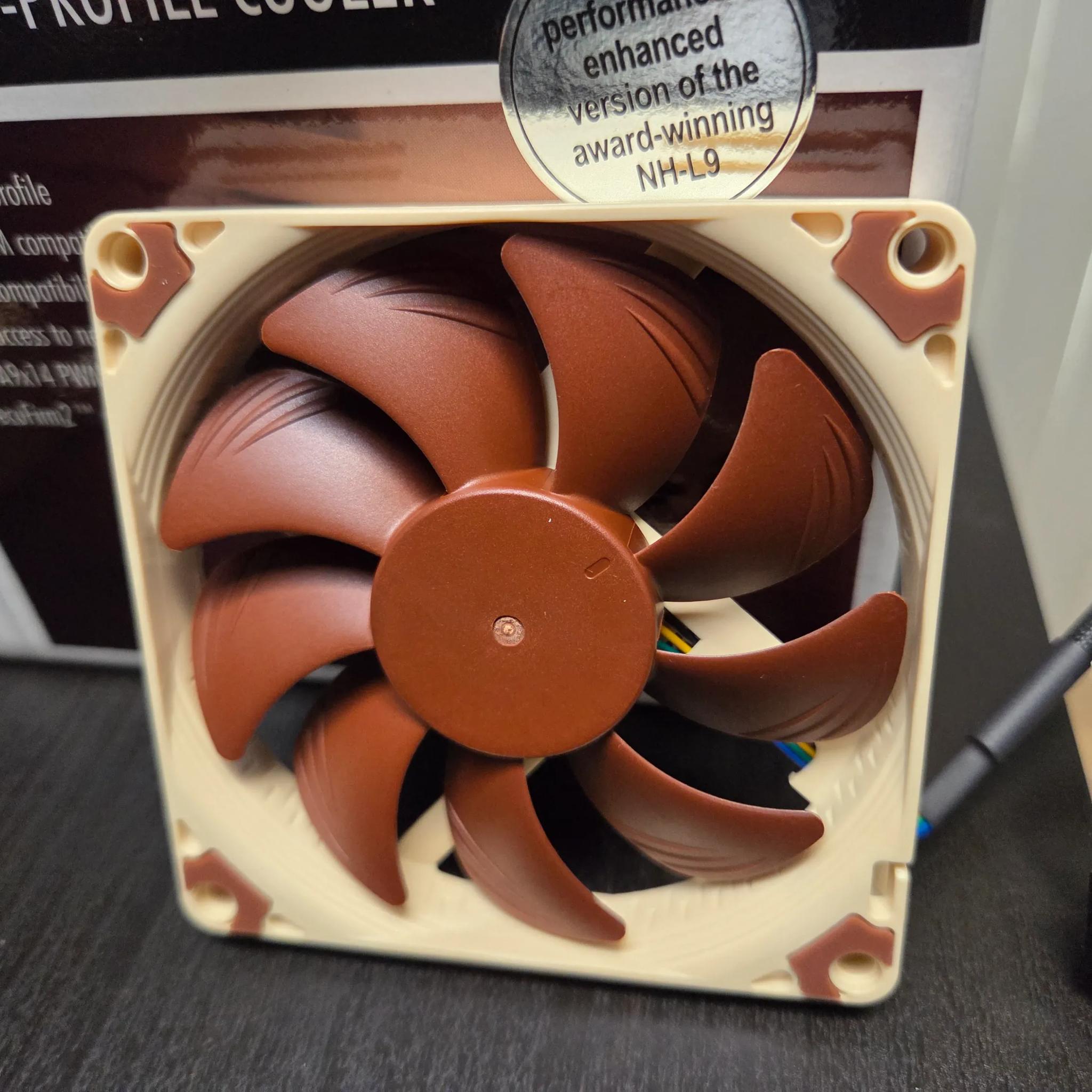 For Sale: Noctua NH-L9x65, Premium Low-Profile CPU Cooler (65mm, Brown)