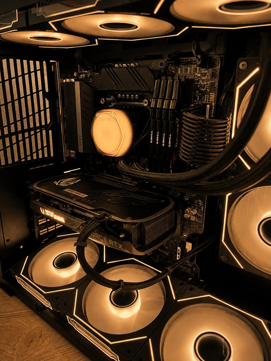GeForce RTX 4060 Ti Custom Gaming PC - Core i7-12700K, 32GB RAM, 1TB NVMe SSD