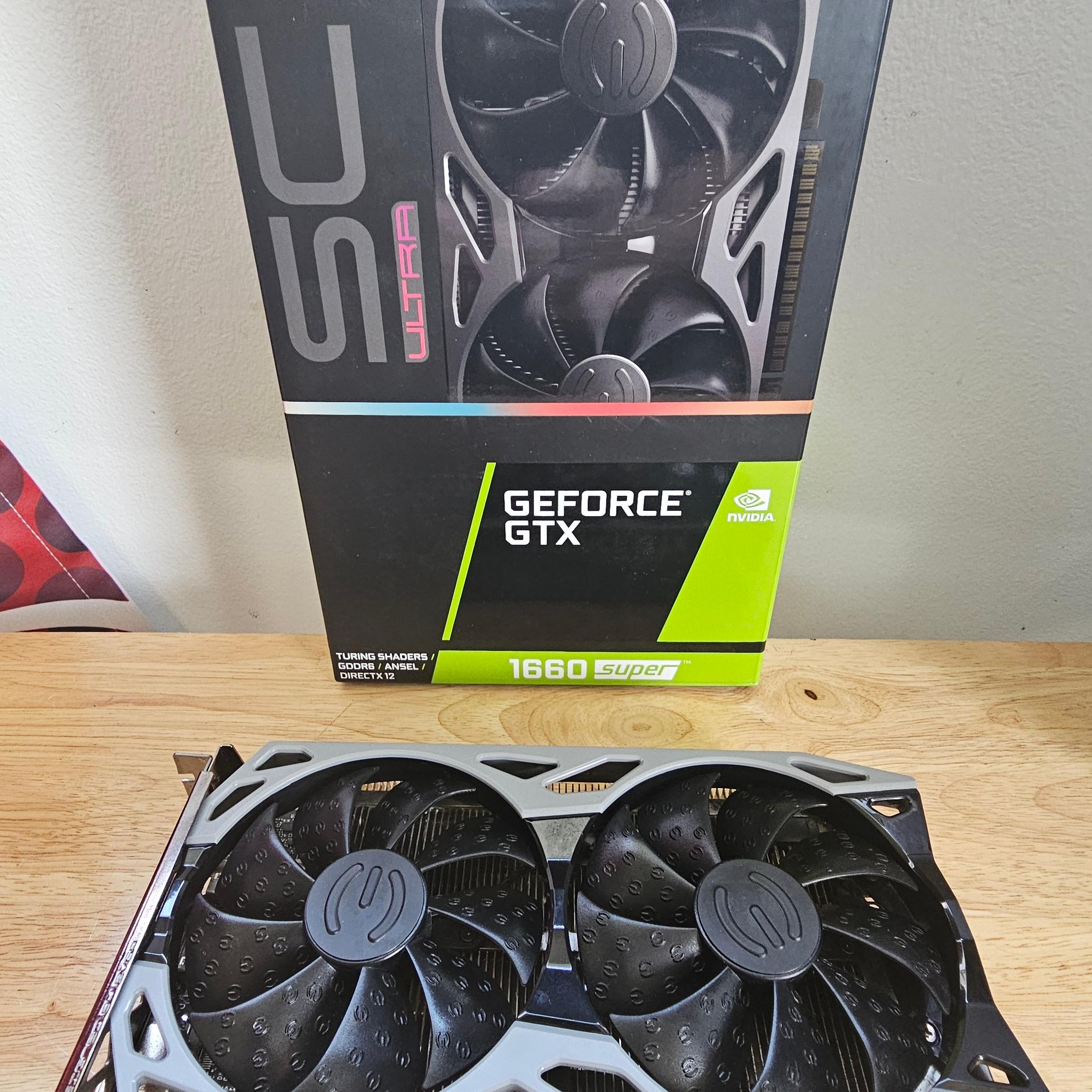 EVGA GeForce GTX 1660 SUPER SC ULTRA GAMING