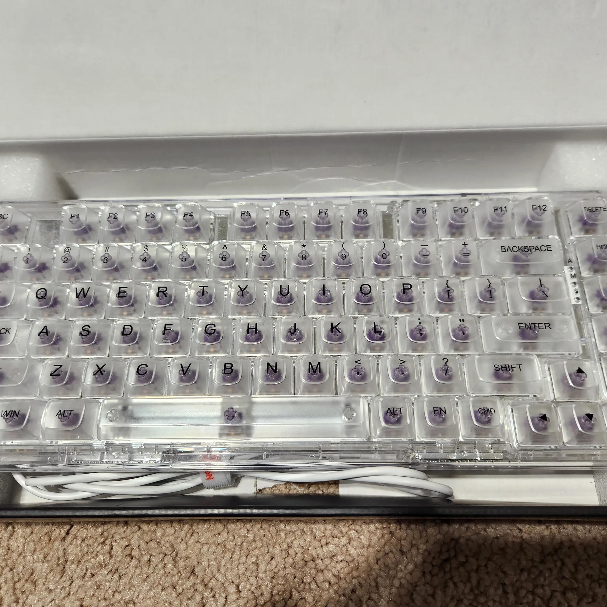 Reddragon Clear Keyboard