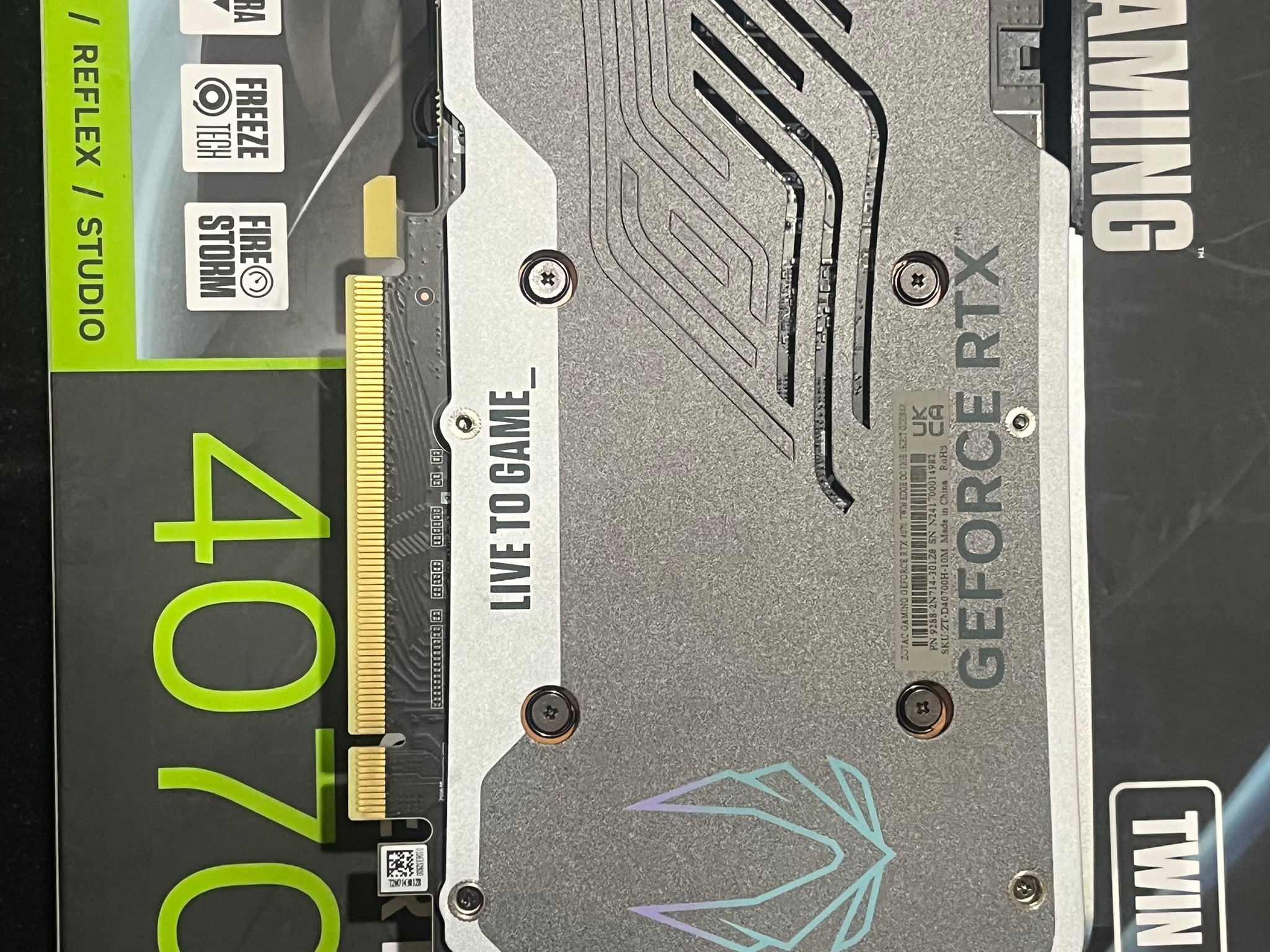 ZOTAC RTX 4070 OC Edition