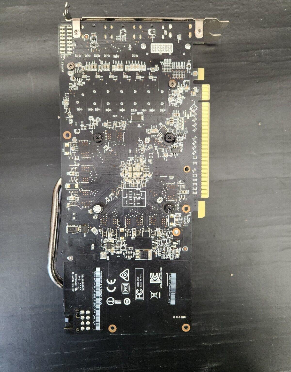 MSI Radeon RX 570 8GB GDDR5 Graphics Card - DisplayPort, HDMI, DVI