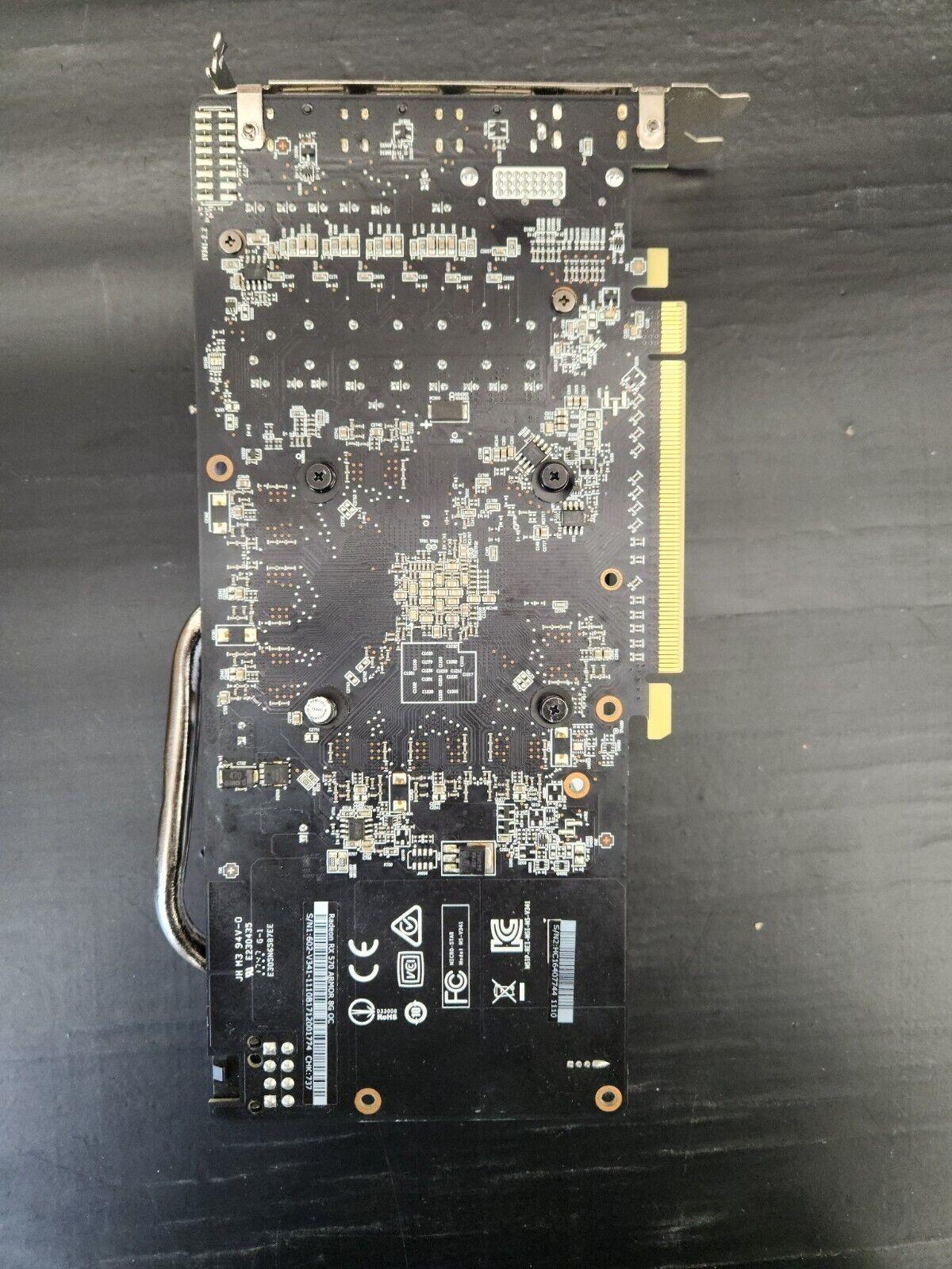 MSI Radeon RX 570 8GB GDDR5 Graphics Card - DisplayPort, HDMI, DVI
