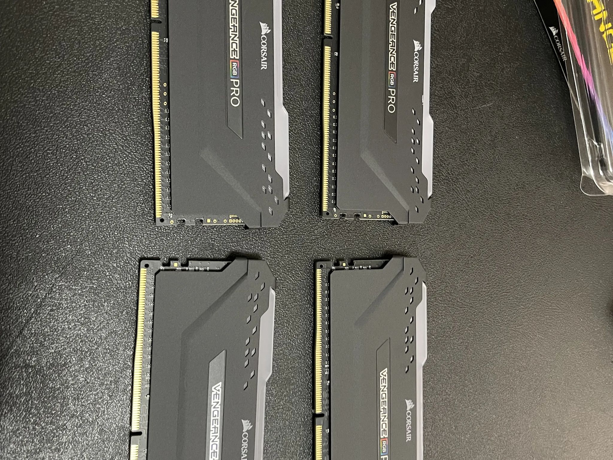 Ram! 32GB Memory (4x8) Corsair Vengeance RGB PRO 3000 Mhz Kit!
