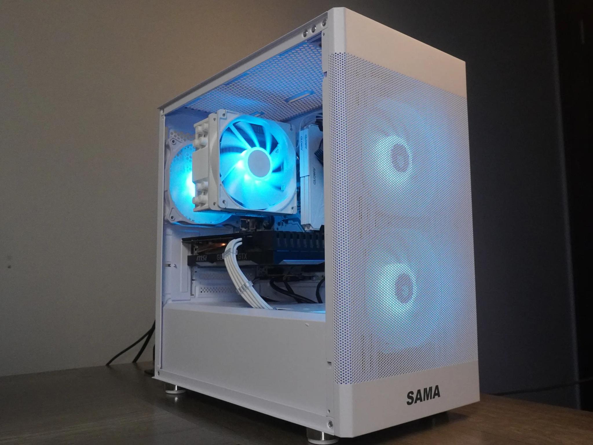 🤍AESTHETIC🤍 1080p GAMING MACHINE 💚GTX 1660 Super 🧡 Ryzen 5 5500 | 16GB | 1TB | WIFI