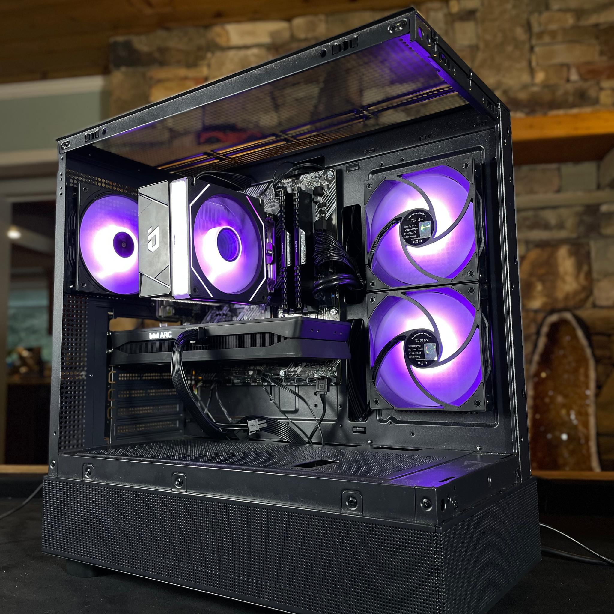 Ryzen 5 3600+Intel Arc B580