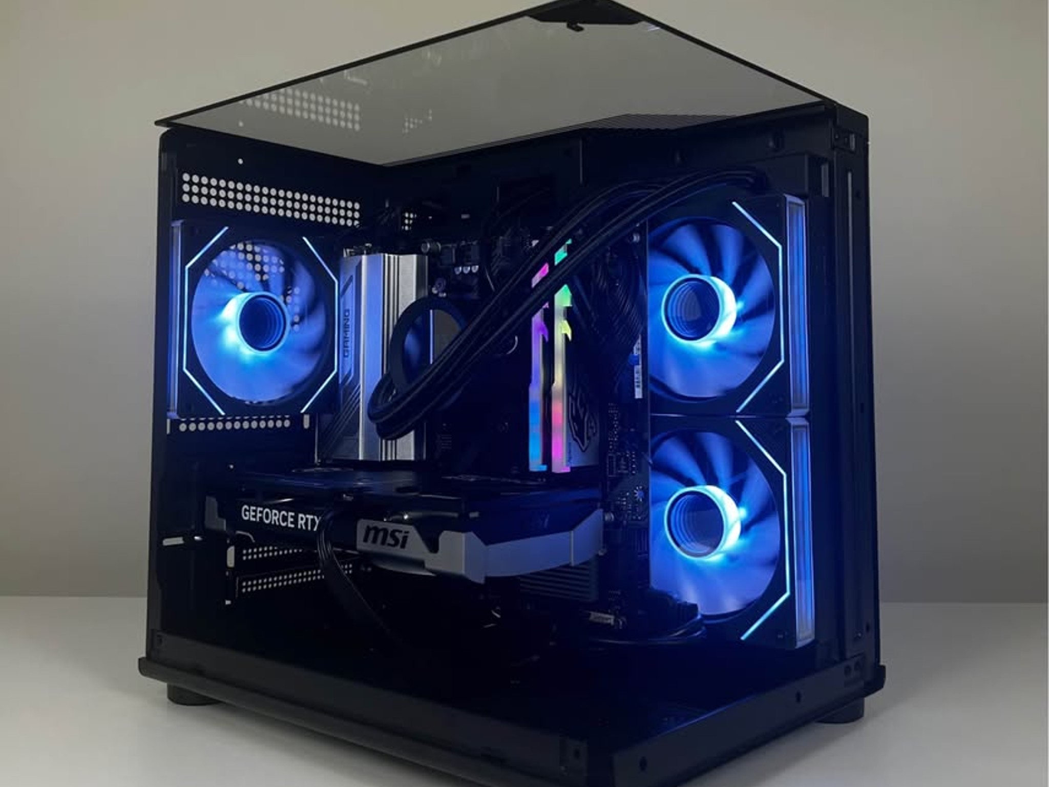 ⚡8700F / RTX 5060 Ti Gaming PC⚡| Infinity Fans + Customizable LCD Display