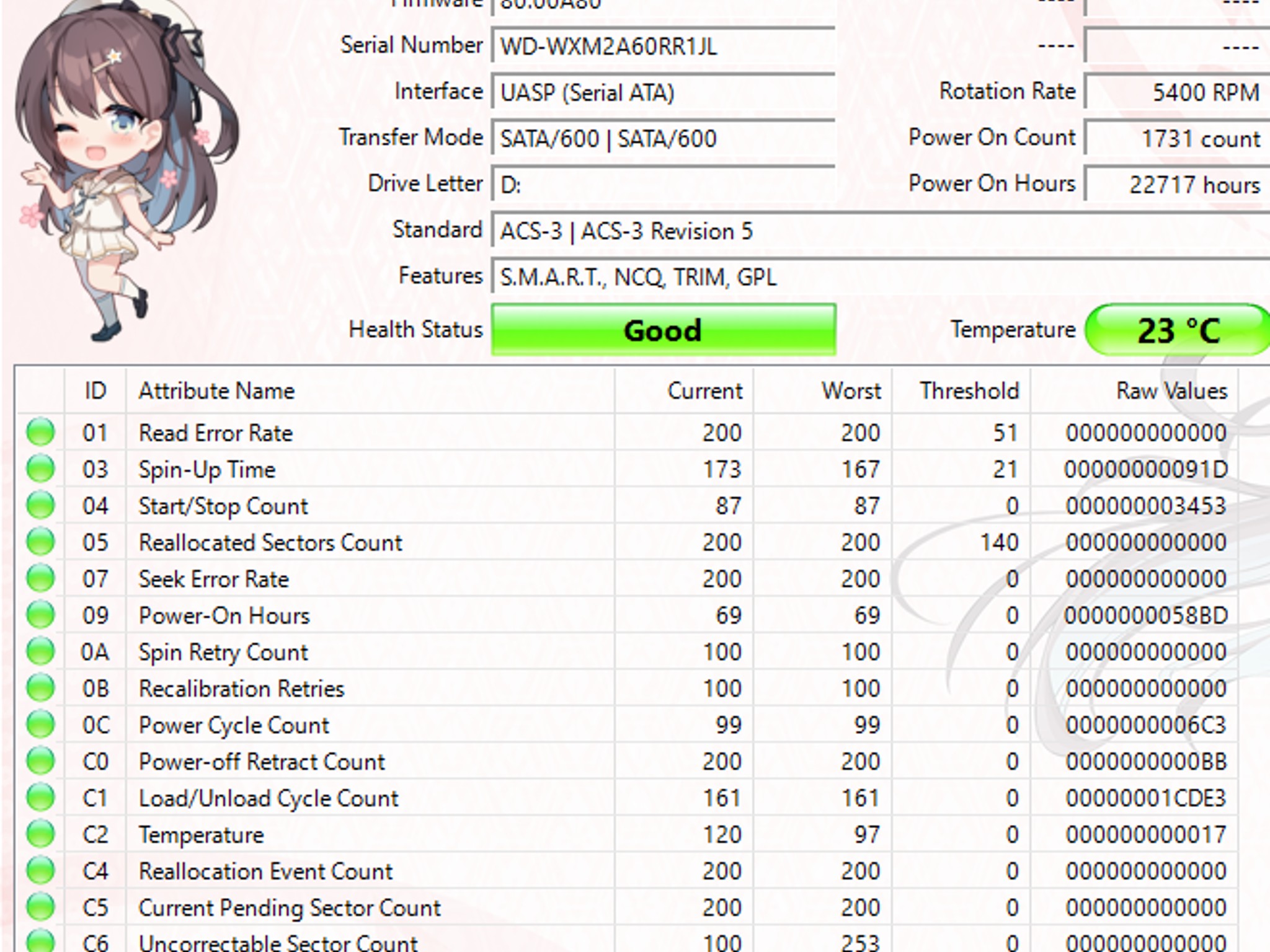 WD Blue 2TB SATA Hard Drive | Tested & Healthy