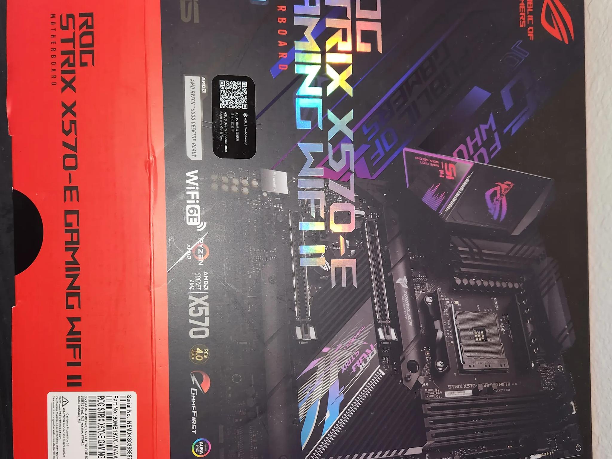 Asus ROG STRIX X570-E GAMING WIFI II ATX