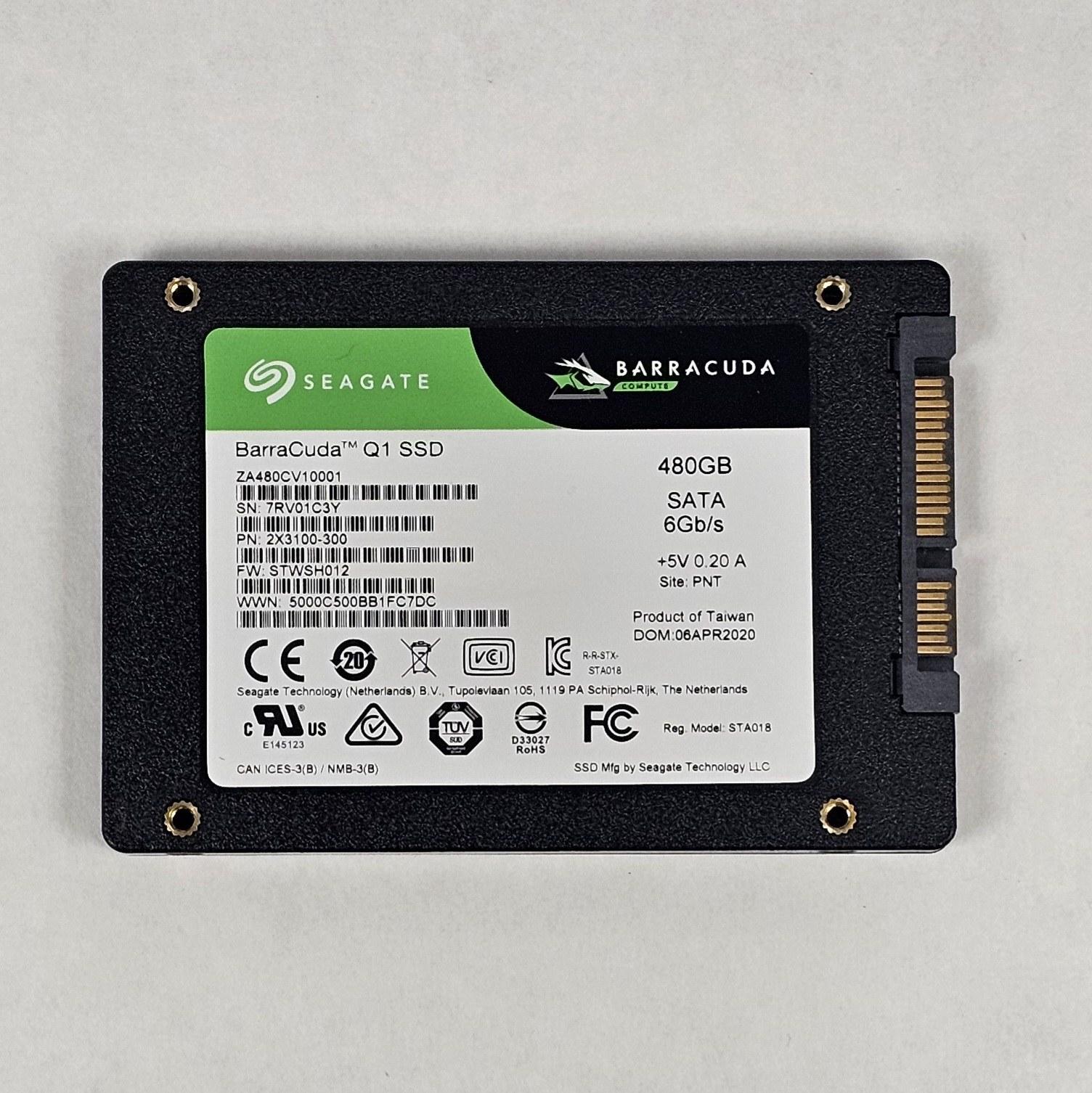 480GB 2.5" SATA SSD Seagate BarraCuda Q1