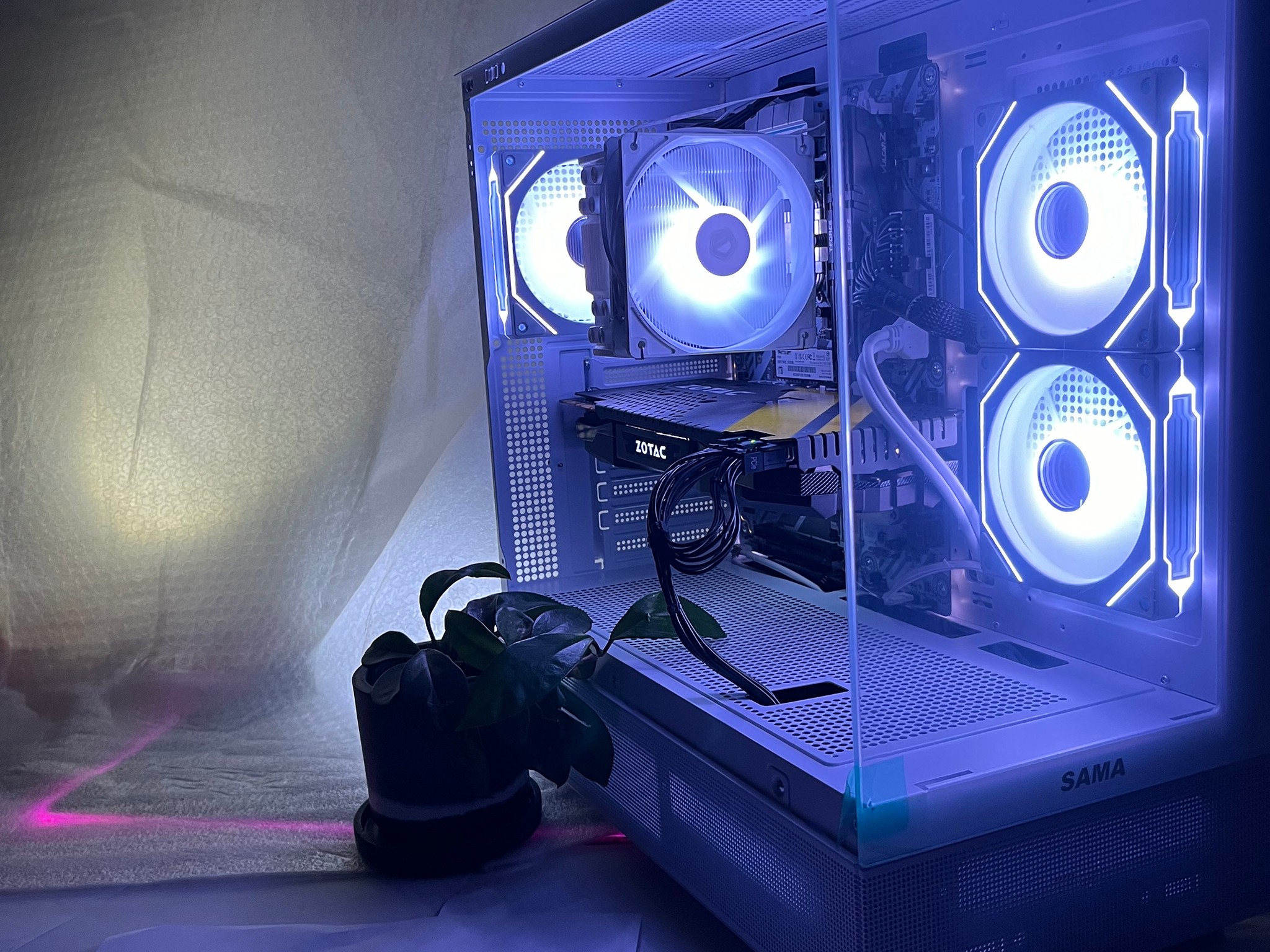 ❄️CUSTOM WHITE GAMING PC 🧊GTX 1070❄️i3 6100t🧊