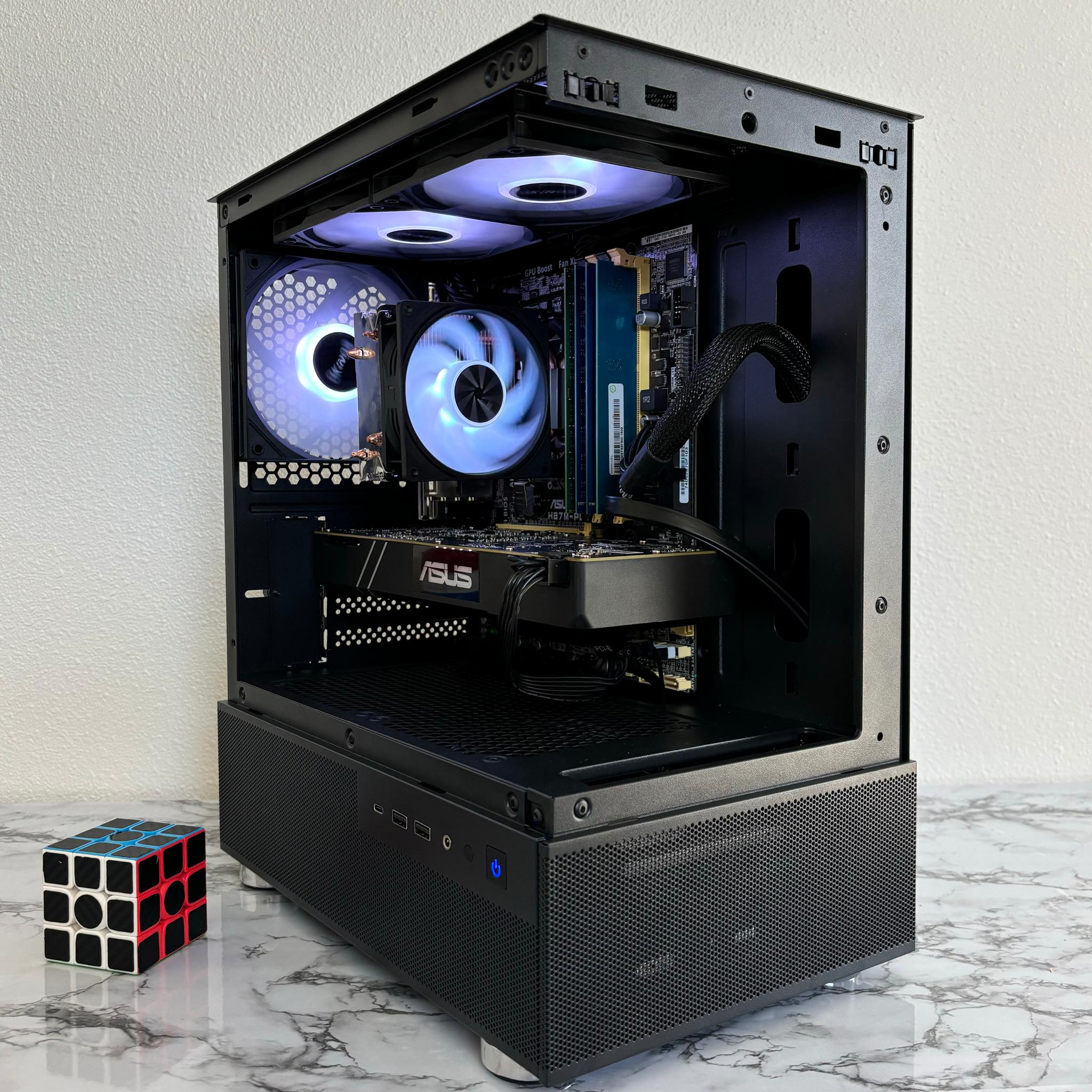 Budget Gaming PC RGB | i7-4770* + GTX 1060 6GB + 16GB RAM