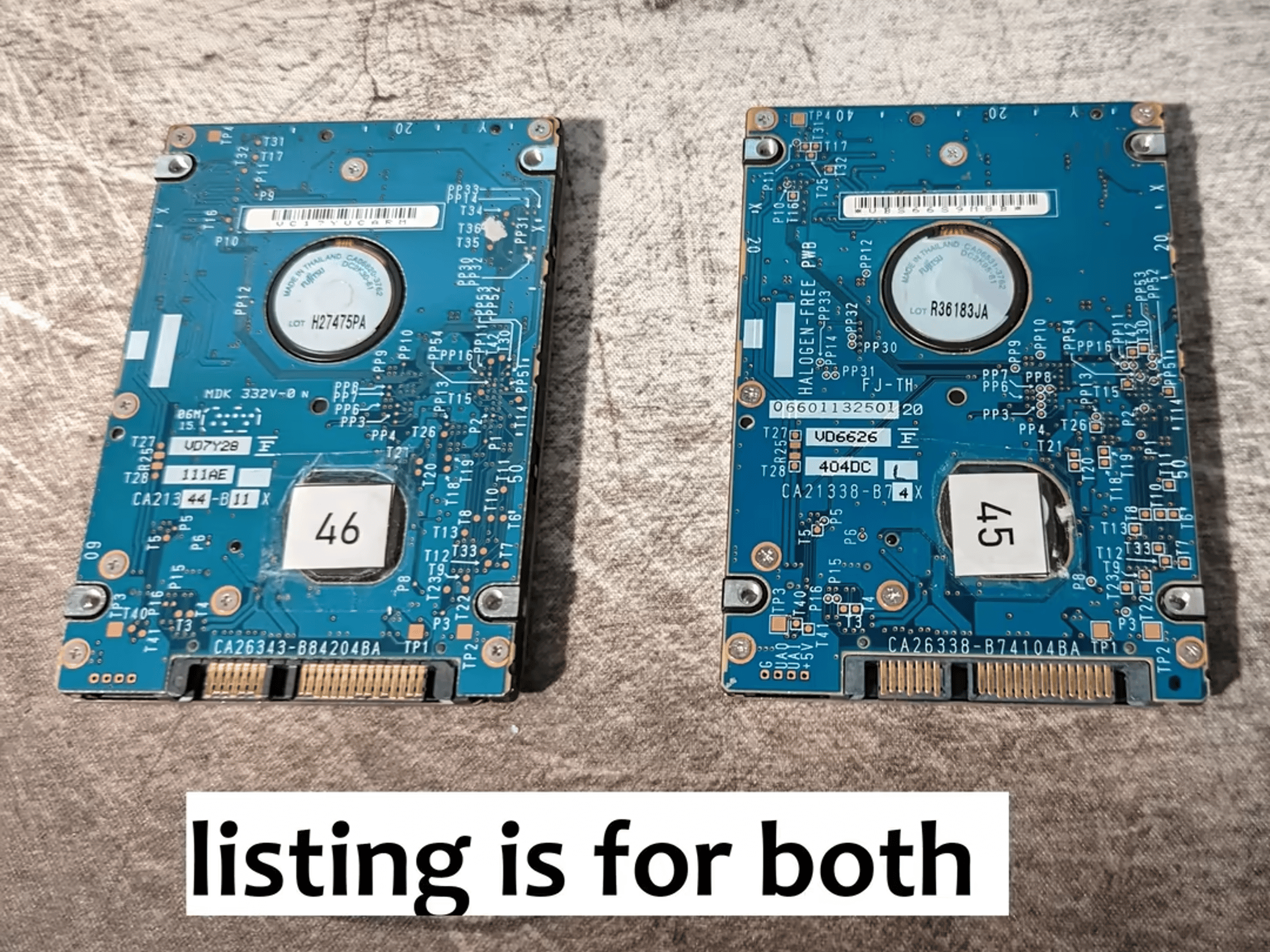 2* 60GB Hard Drives