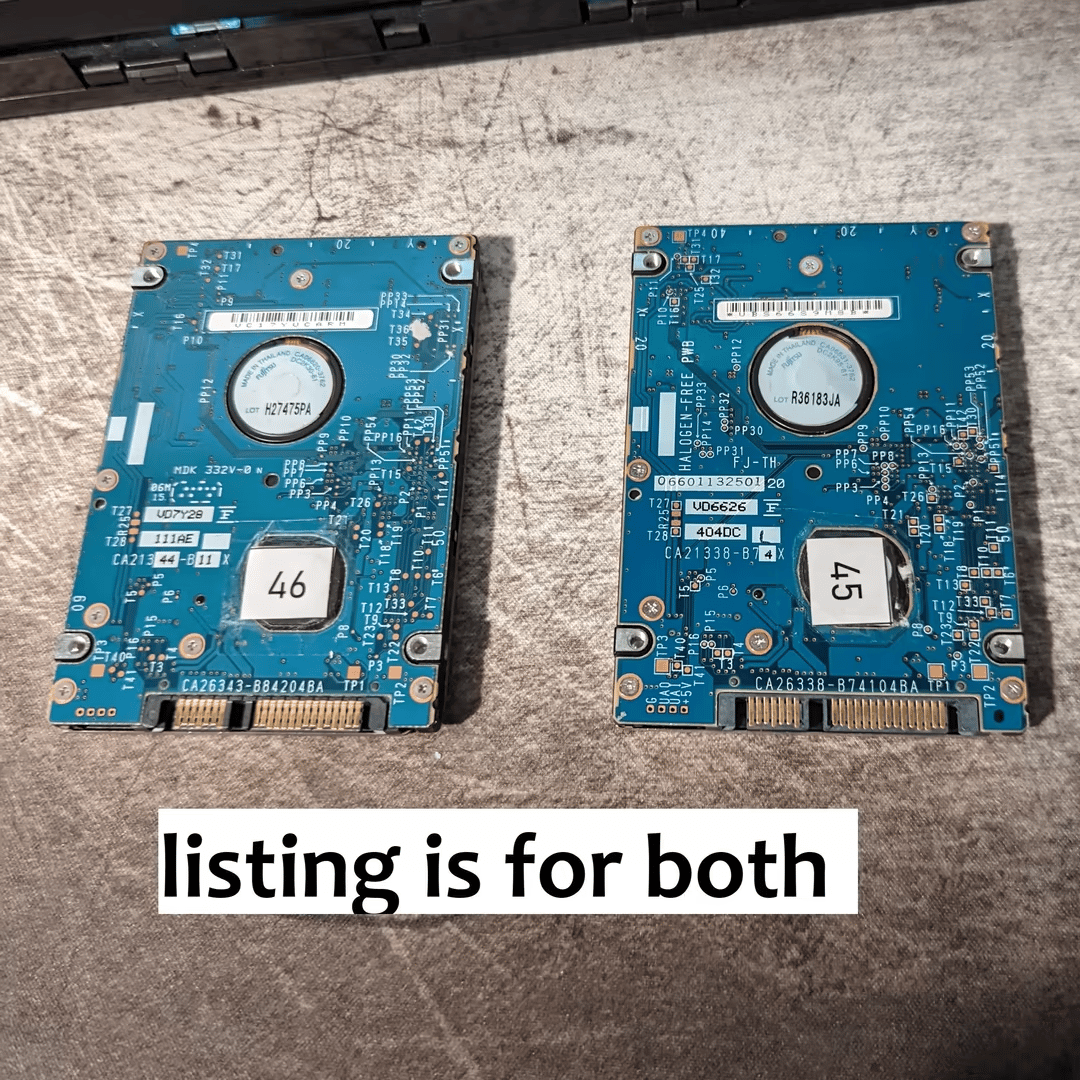 2* 60GB Hard Drives
