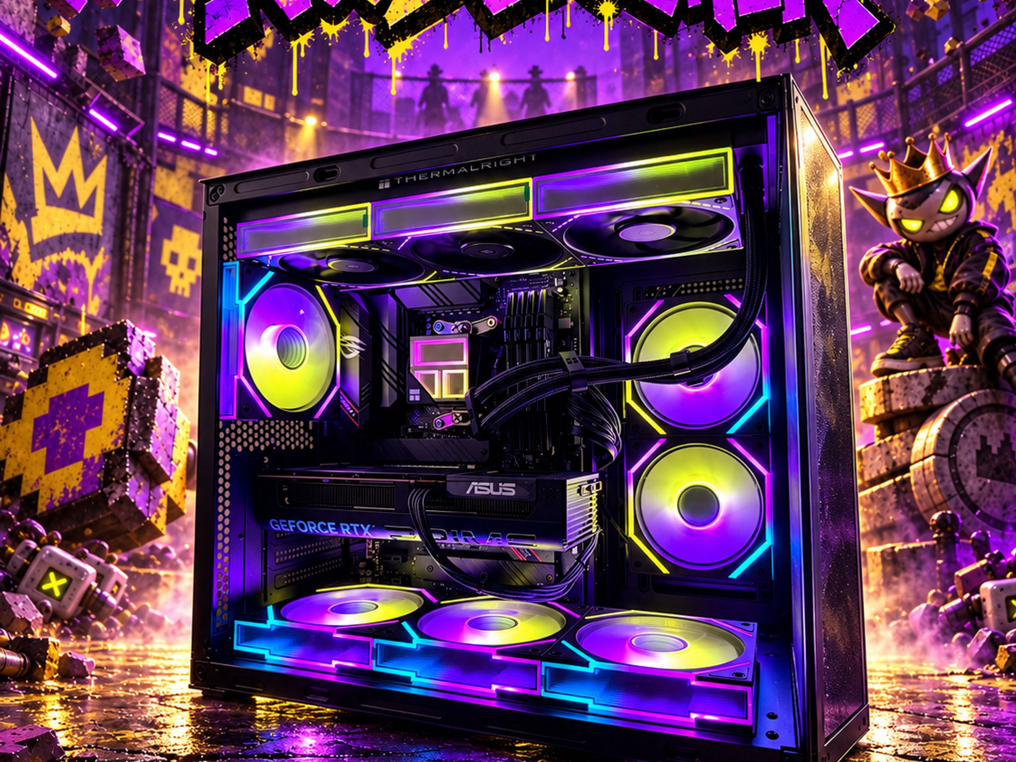 "Noob Crusher V2" Ryzen 7 3700X, RTX 5060 8GB, 32GB DDR4, 1TB Gen4 NVMe