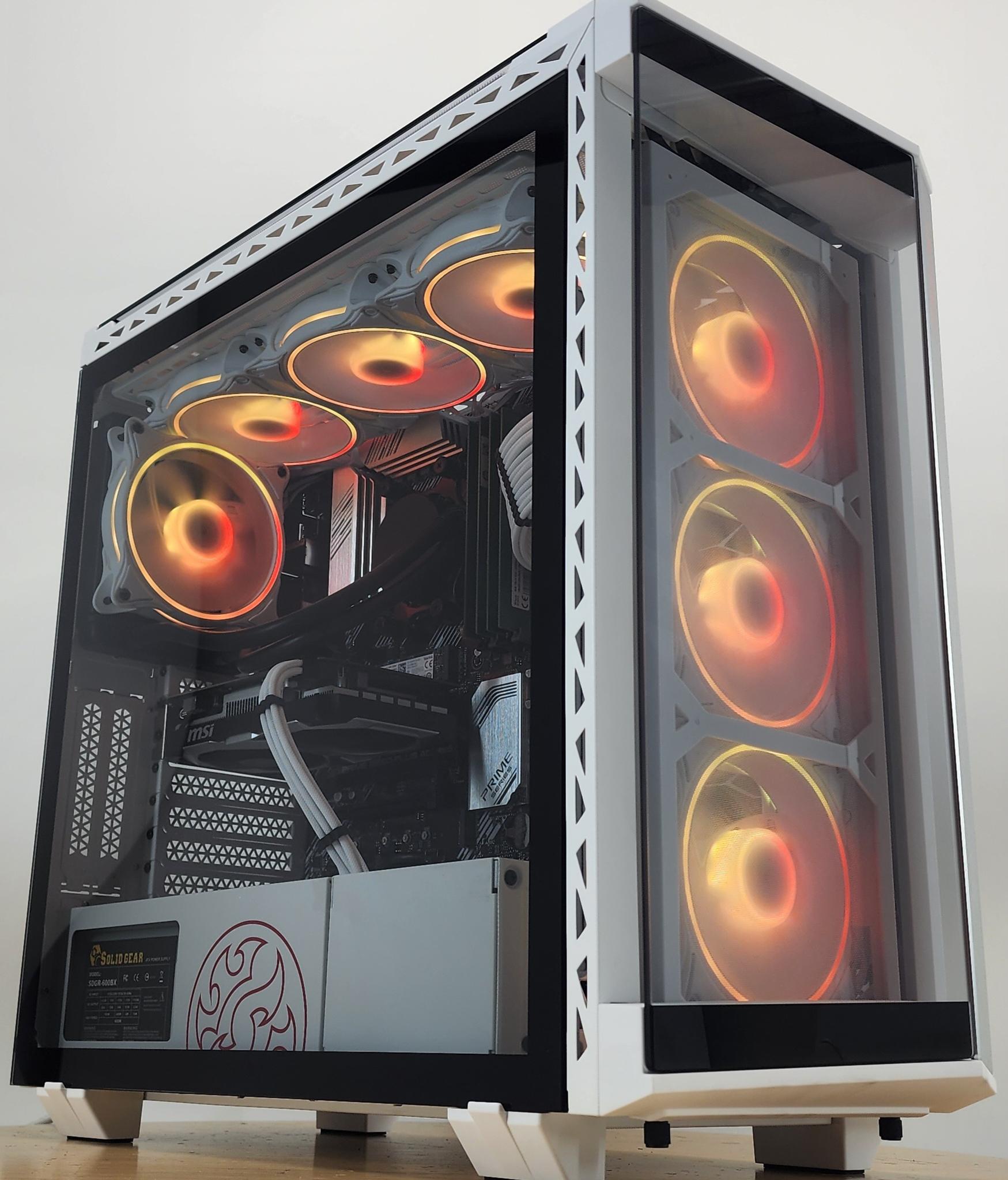 Gaming PC Ryzen 5 5500 16GB RAM 128GB SSD + 500GB HDD GTX 1650 4GB Windows 11 Computer