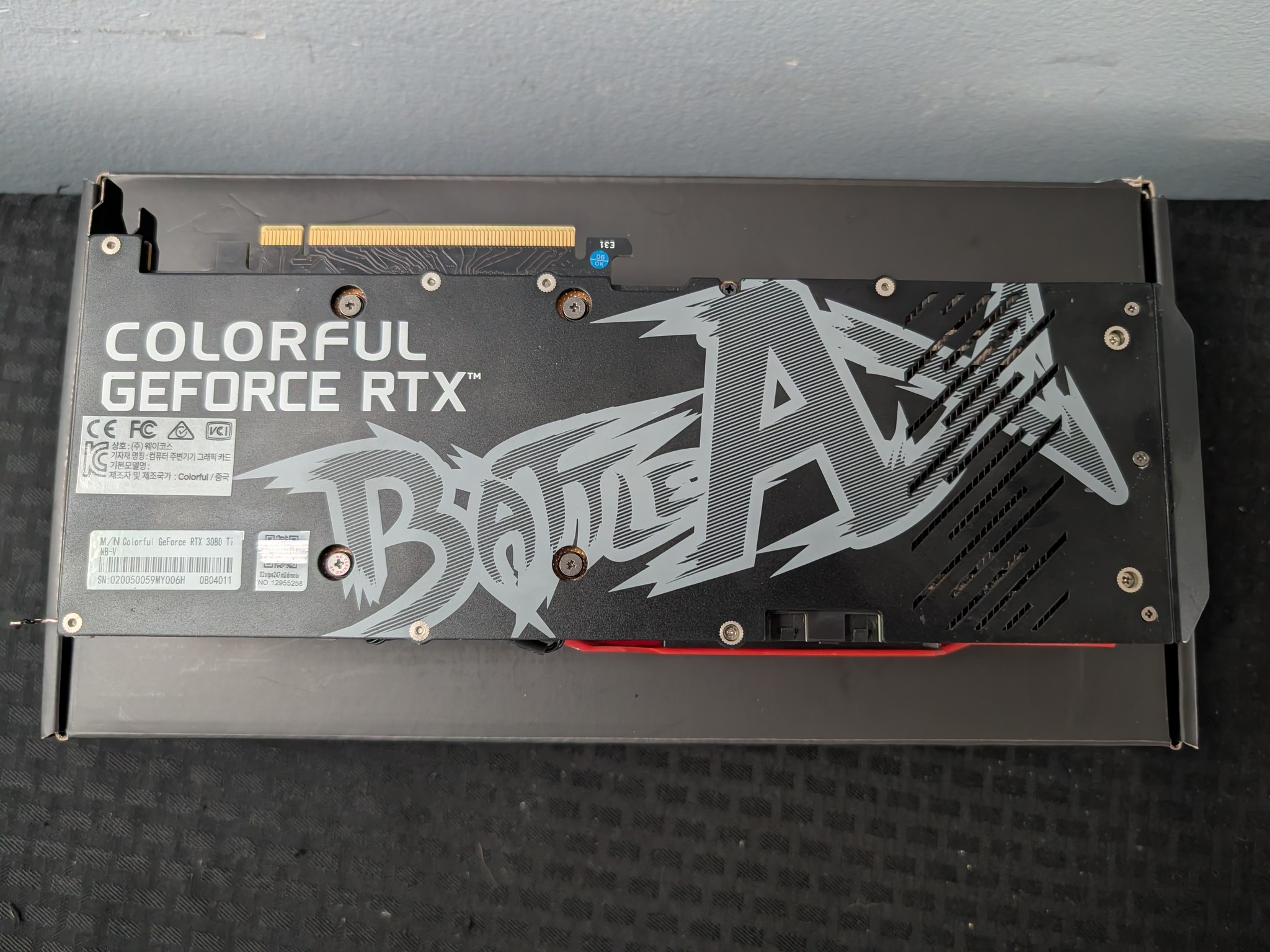 Colorful RTX 3080 ti Battle Ax GPU