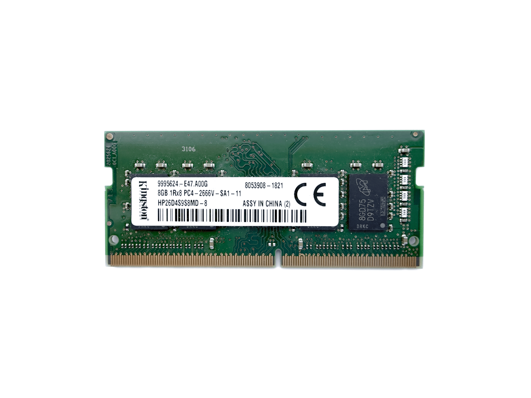 DDR4 2666MT 8GB Kingston SODIMM Laptop RAM Module