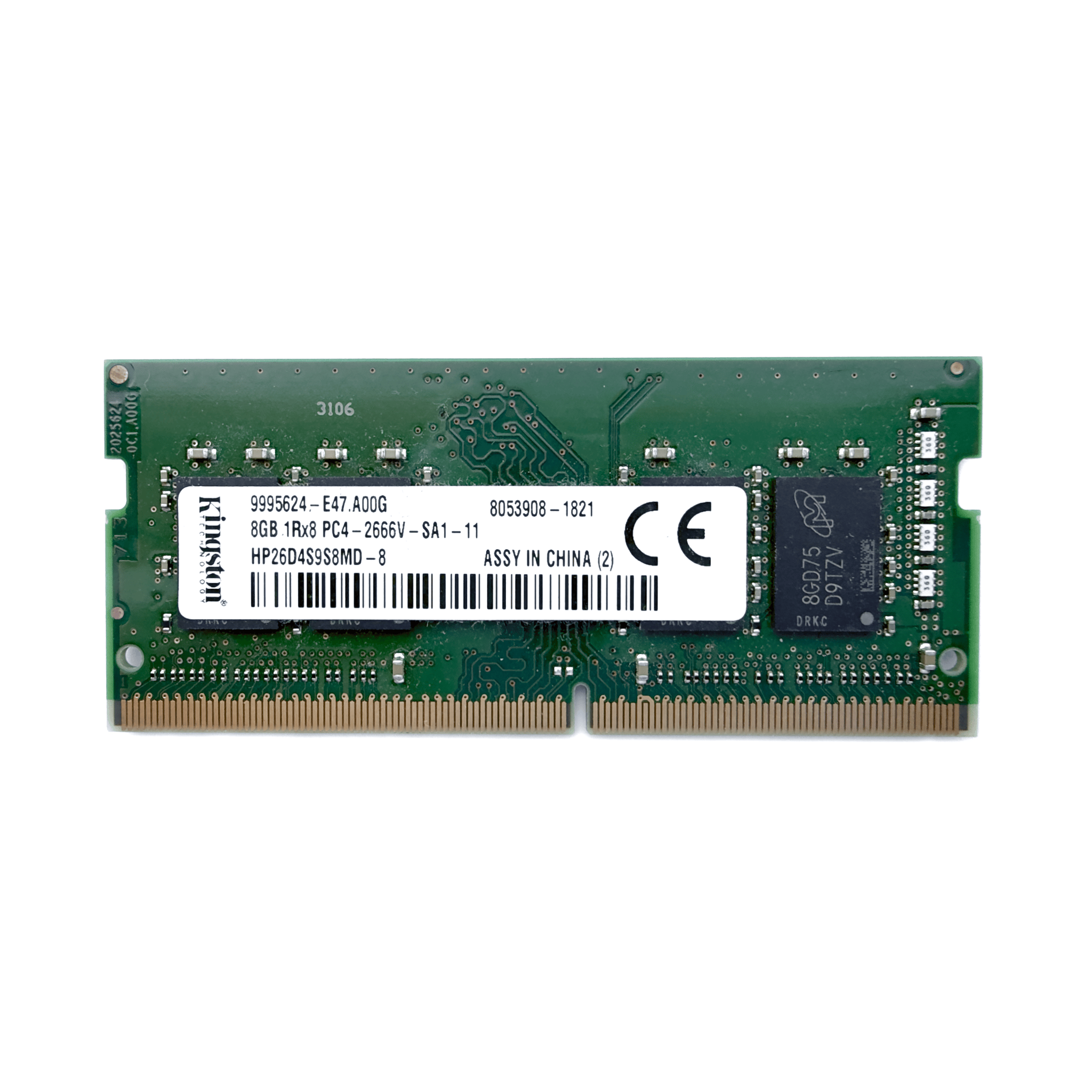 DDR4 2666MT 8GB Kingston SODIMM Laptop RAM Module