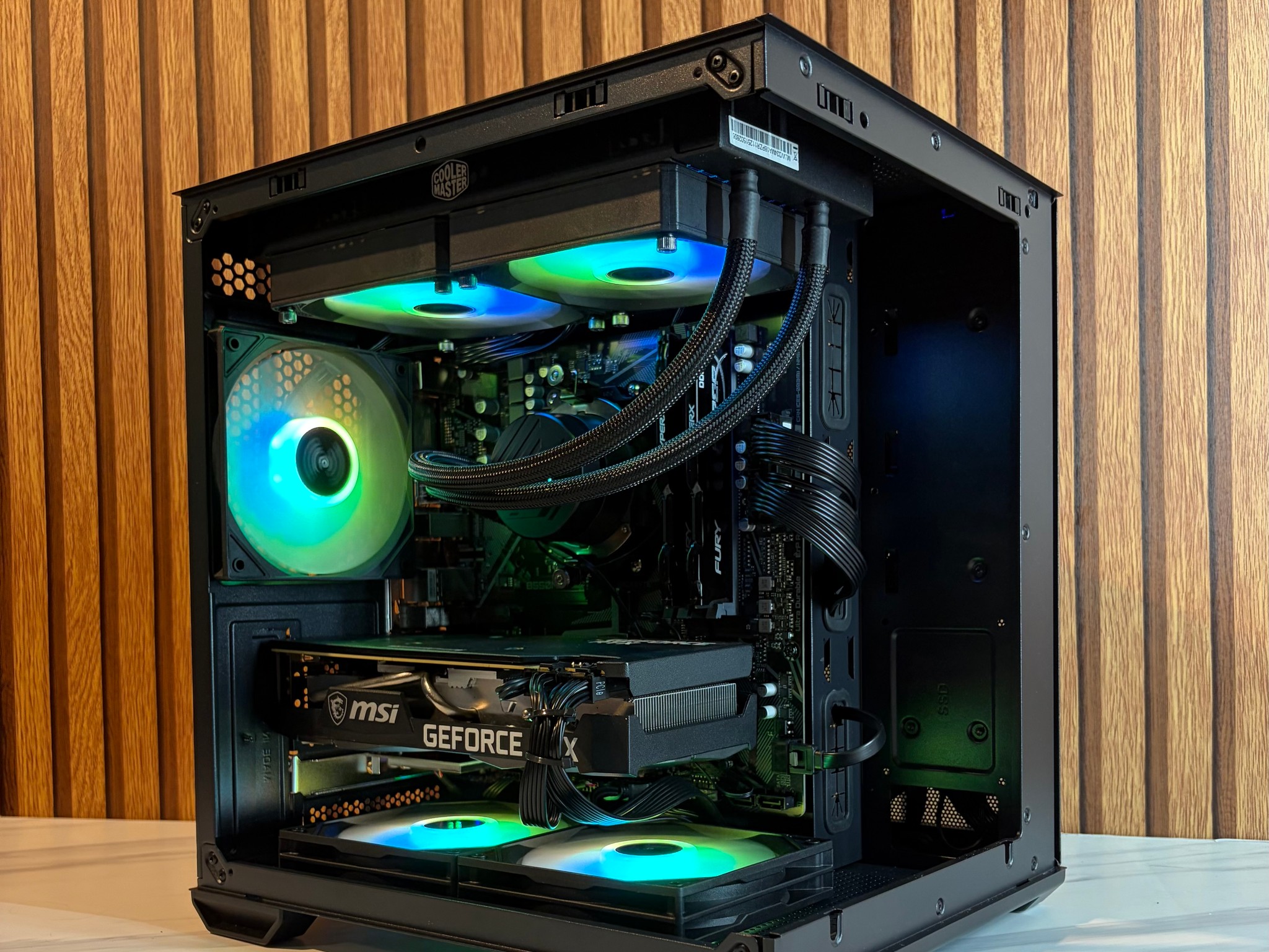 RTX 3070 | RYZEN 5 5600 | 16GB DDR4 | 500GB SSD | 750W | 240MM AIO